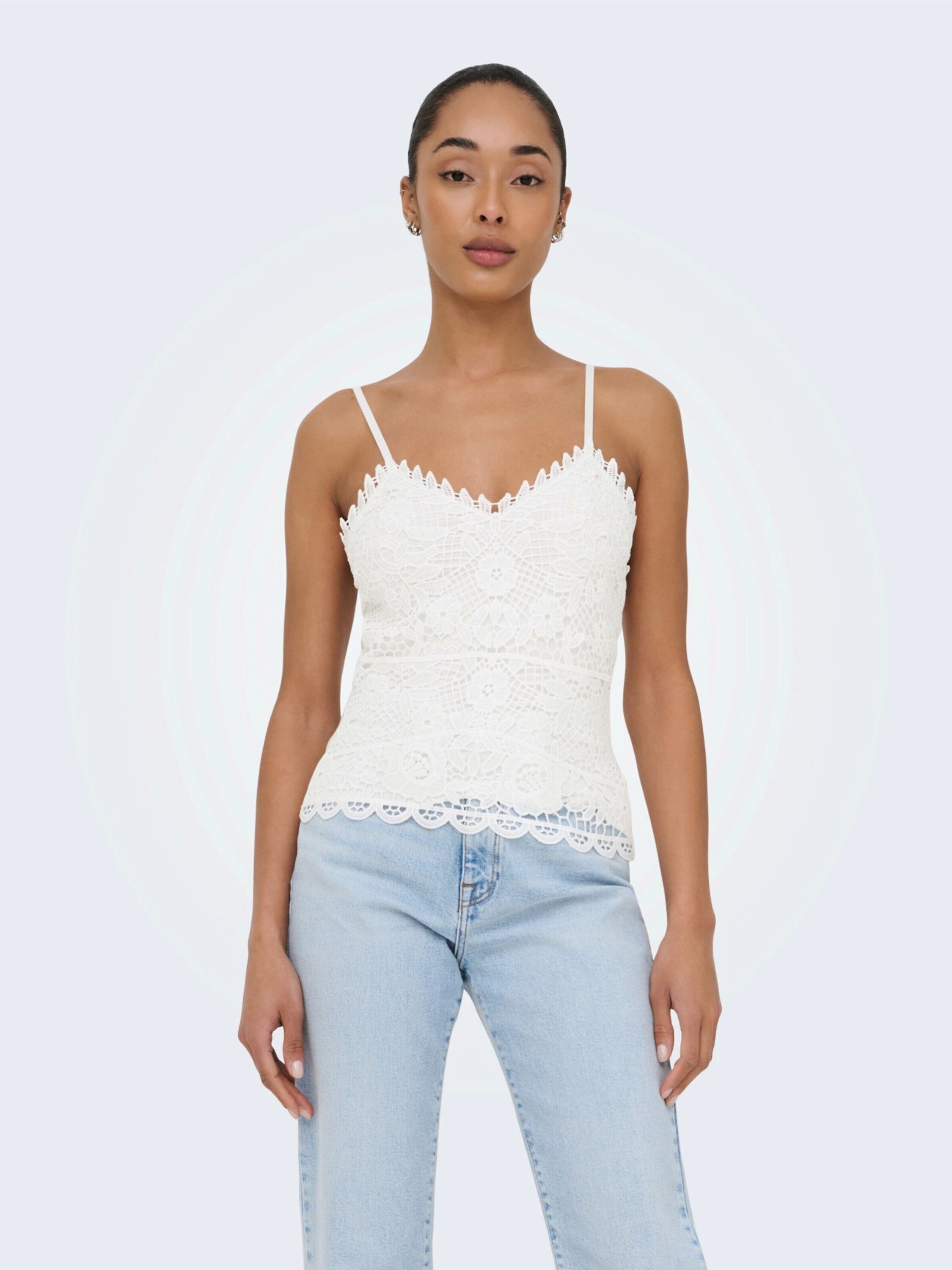 ONLY Shirttop ONLHoney (1-tlg) Spitze