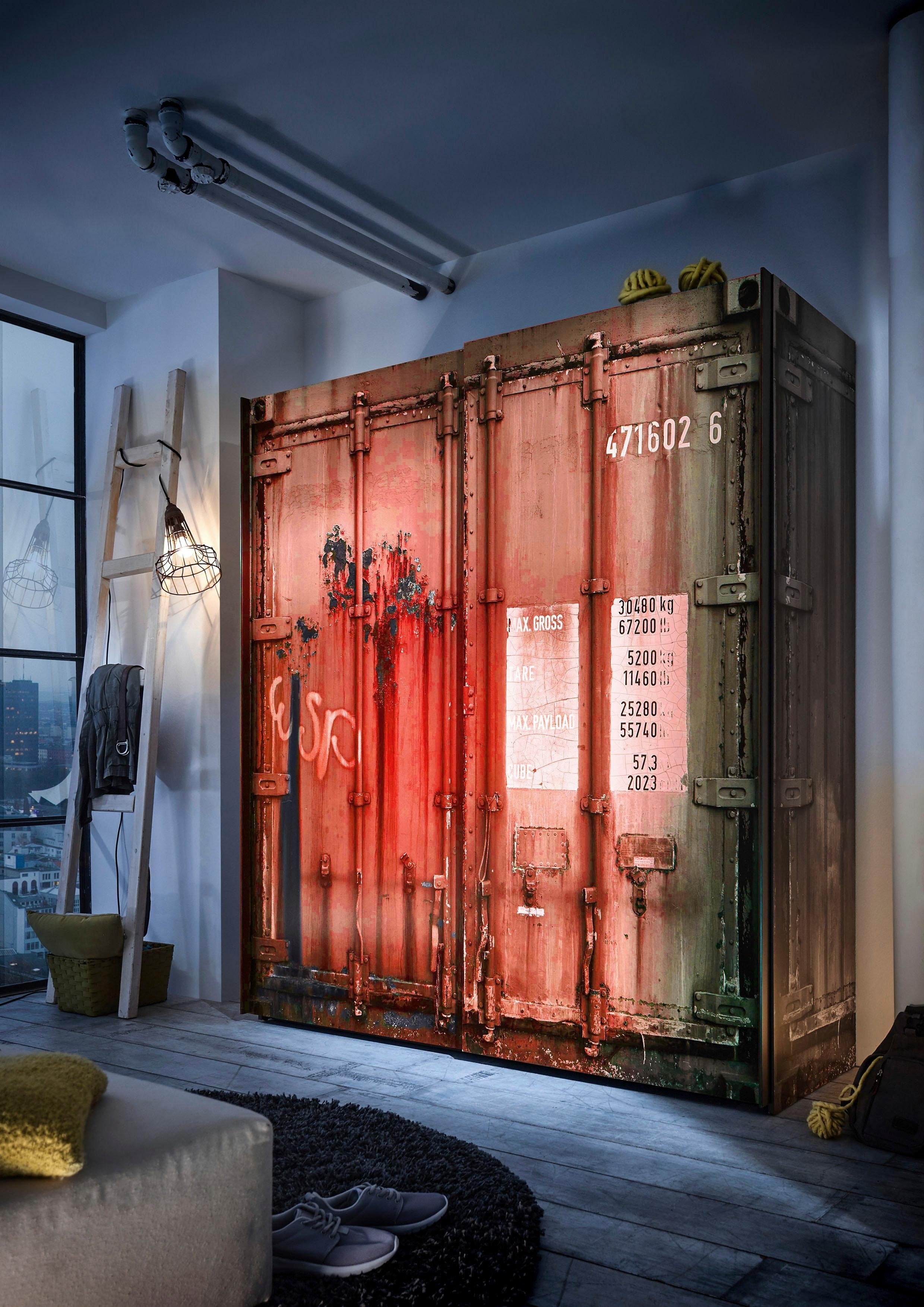 Schrank Container Optik