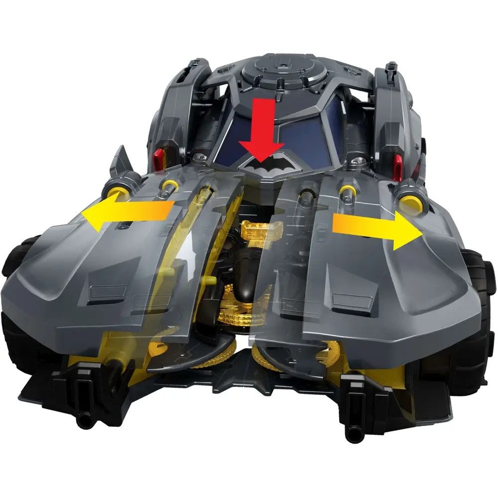 Mattel GmbH Actionfigur DC 6'' All-Stars Collection Batmobile