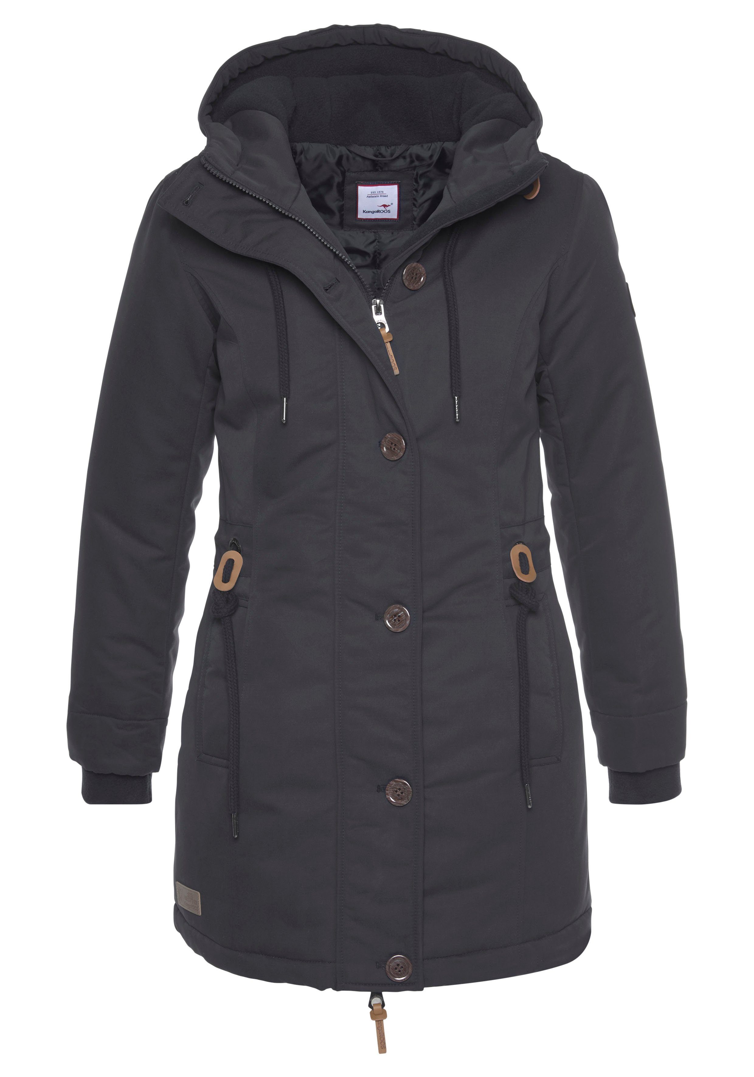 KangaROOS Winterjacke für die kalte Jahreszeit, aus leichtem Webstoff, modisch. Reduzierter Preis € 112,99. Unverbindliche Preisempfehlung € 139,99