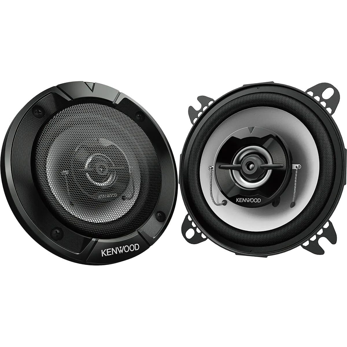 KENWOOD KFC-S1067, 10cm 2-Wege Koaxial-Lautsprecher Auto-Lautsprecher (21 W)