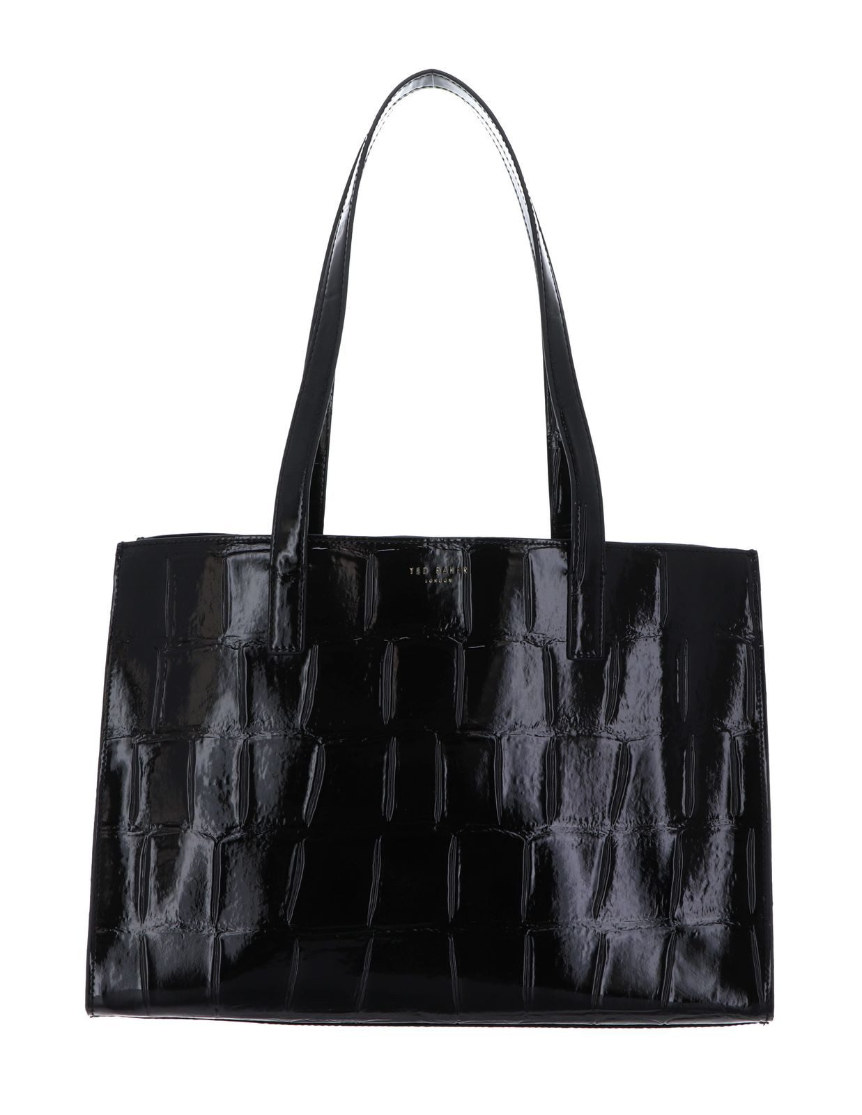 Ted Baker Handtasche Croc Effect Elongated Icon Bag