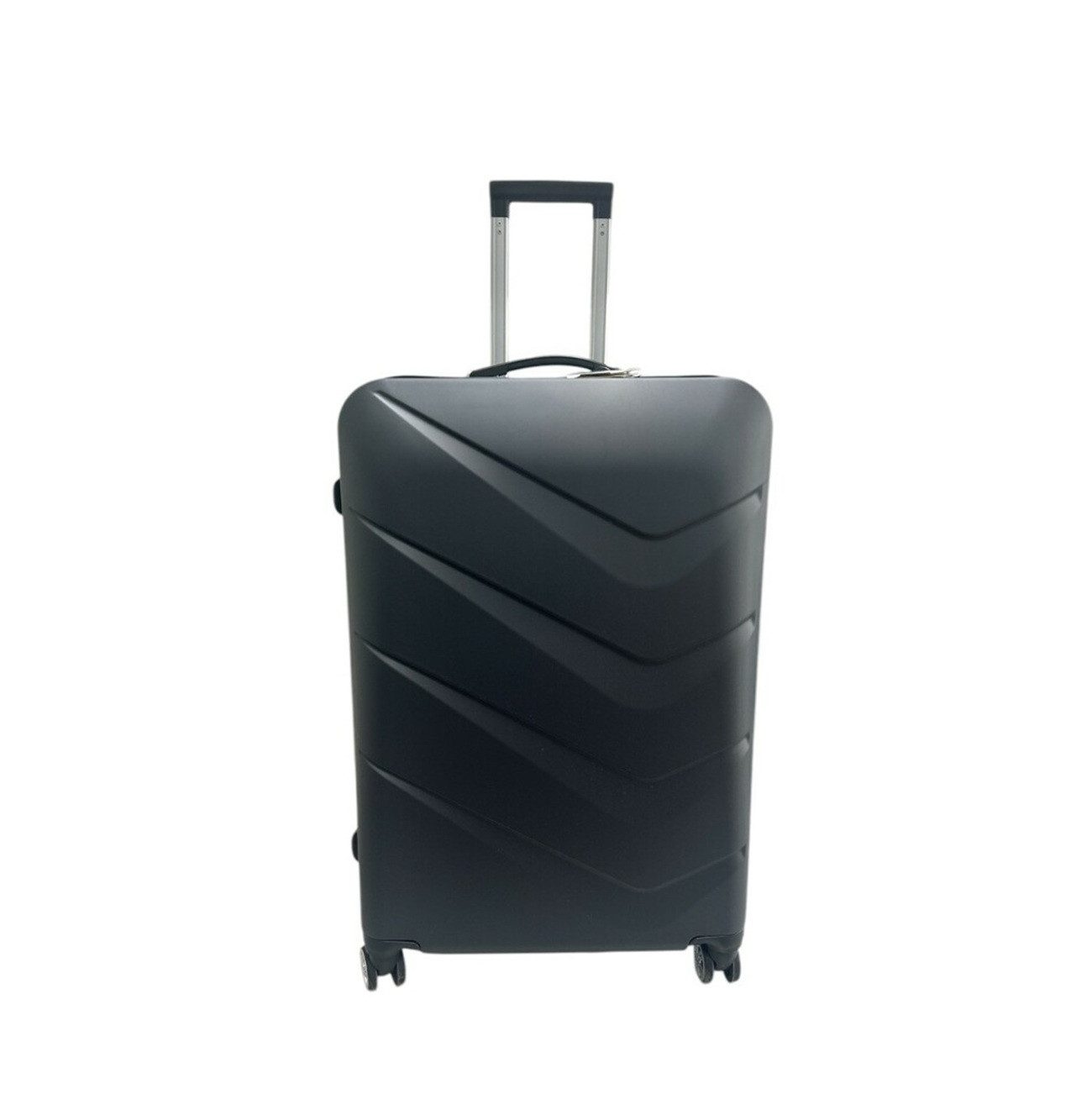 Hoffmanns Kofferset Waveline, 3-teilig - ABS-Hartschale, (3 tlg), ABS-Hartschale mit Zahlenschloss & 360° Rollen