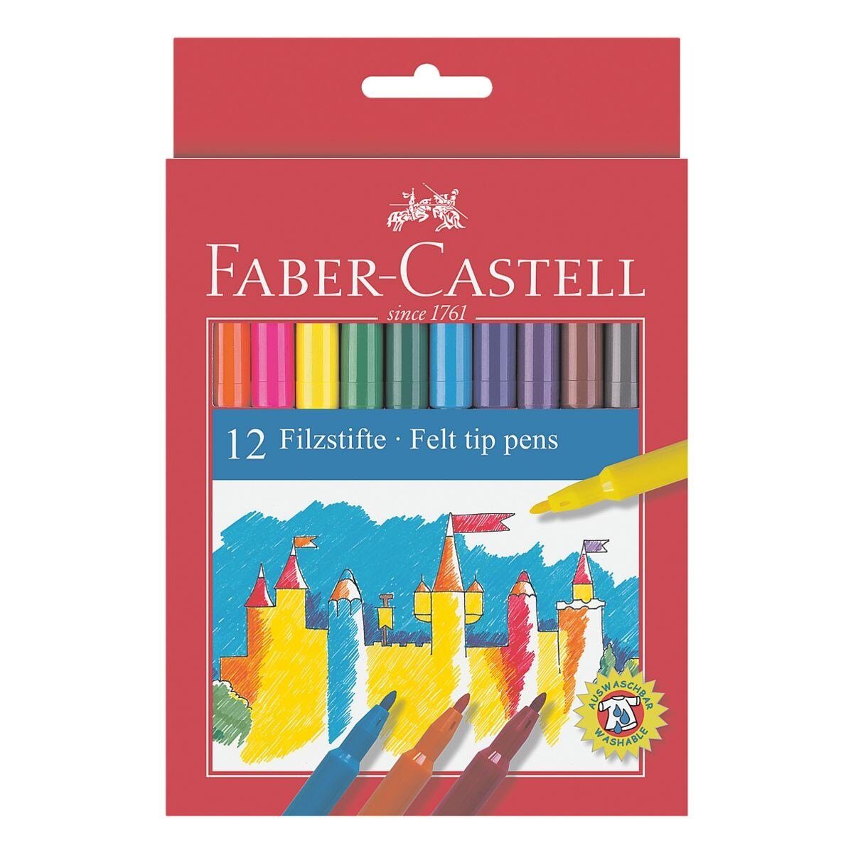 Filzstift farbsortiert