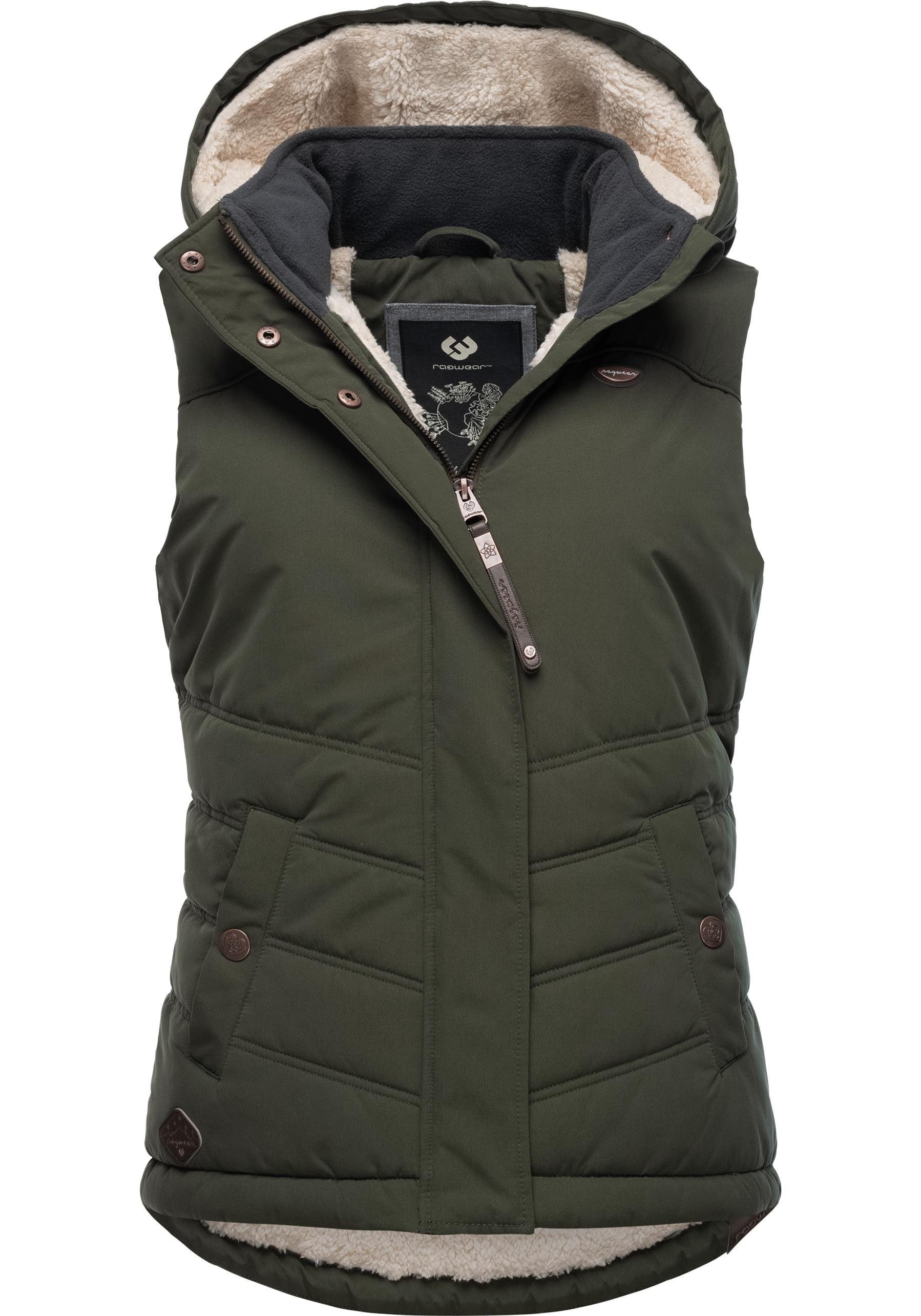 Ragwear Steppweste Hesty Wasserdichte Outdoor-Weste mit günstig online kaufen