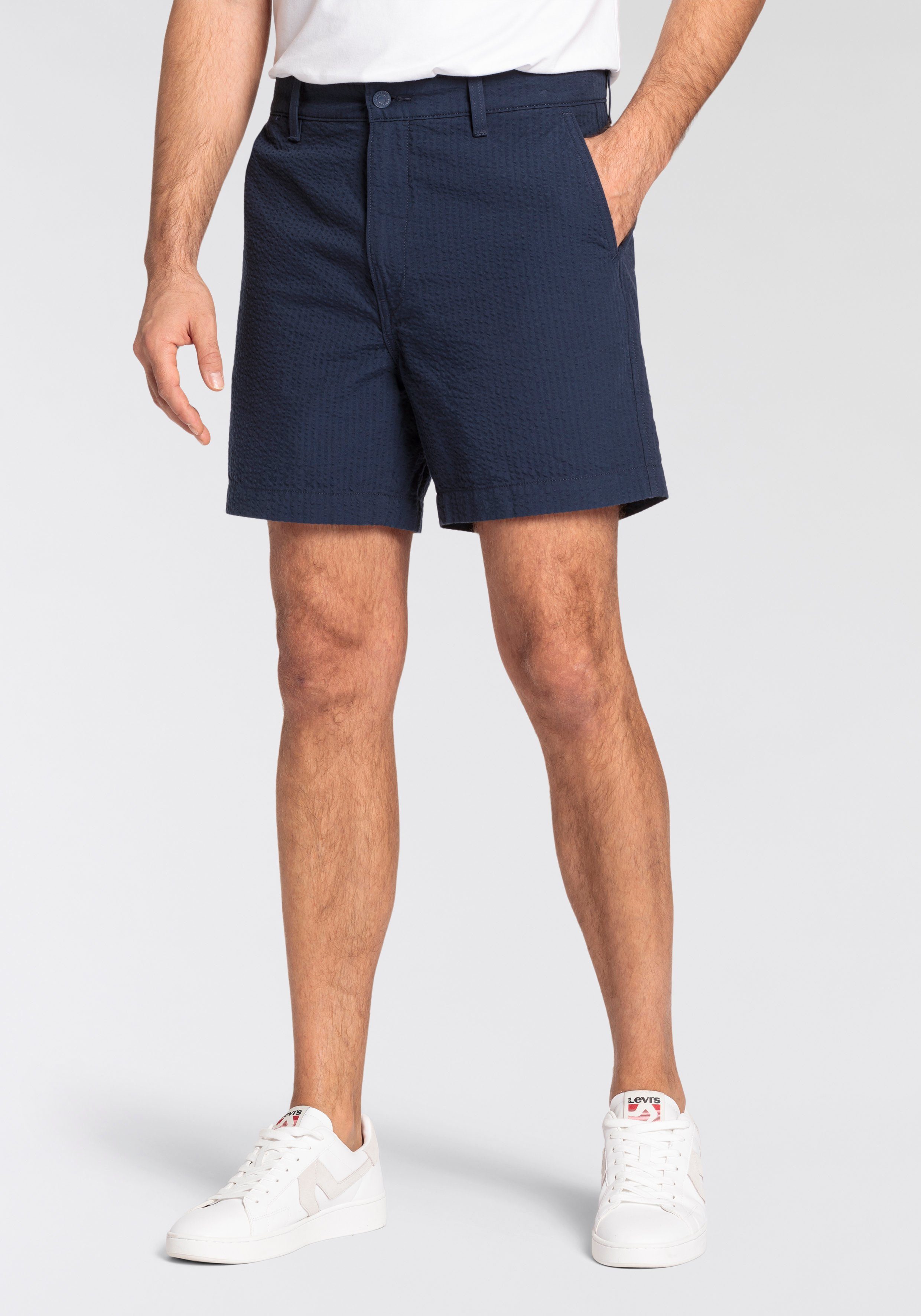 Levi's® Chinohose Shorts XX AUTHENTIC SHORT II mit feinen Streifen