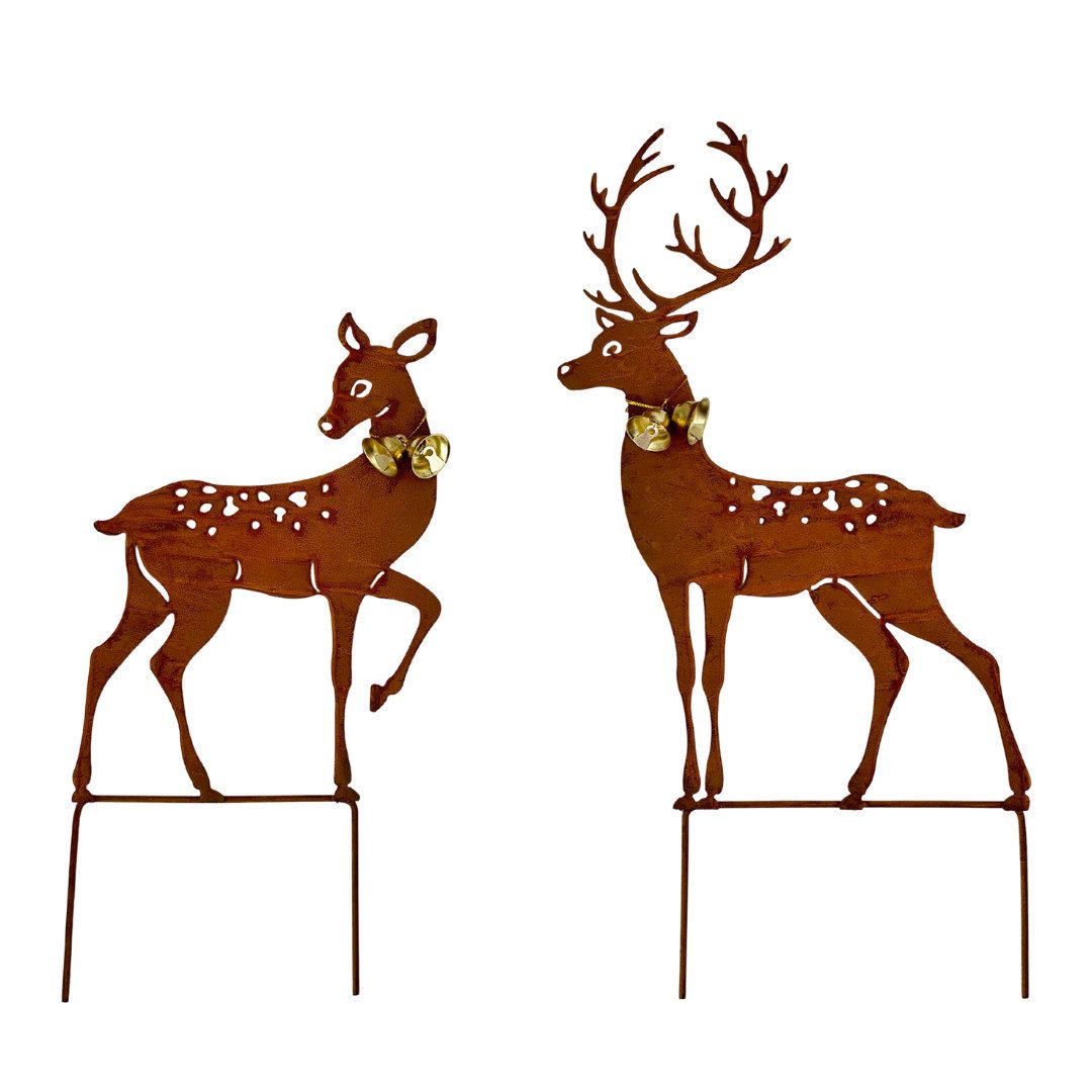 abc HOME Gartenstecker Hirsche, 2tlg. Set, günstig online kaufen