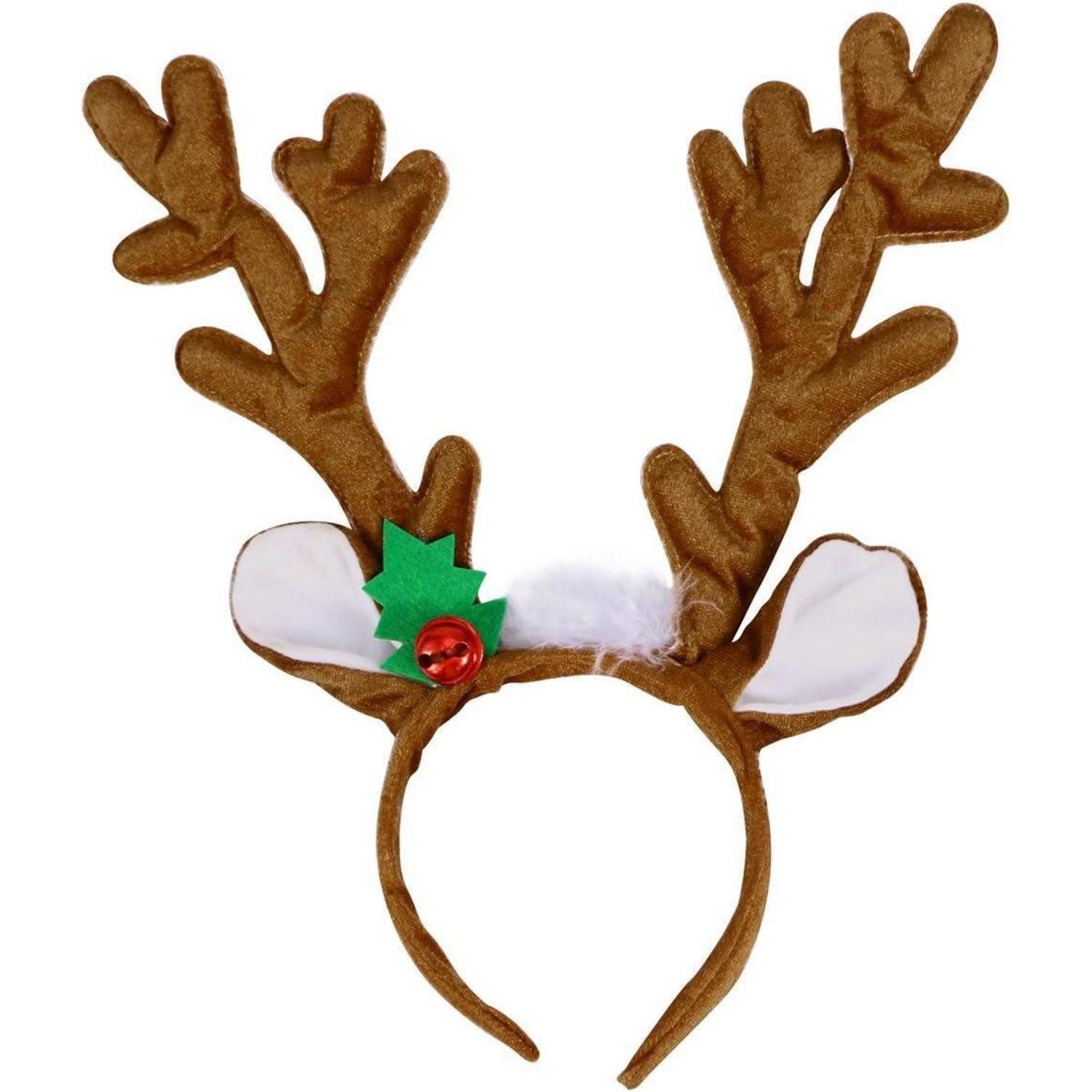 Healifty Haarreif Rentier-Geweih-Stirnband Weihnachts-Stirnbänder Erwachsene Kinder