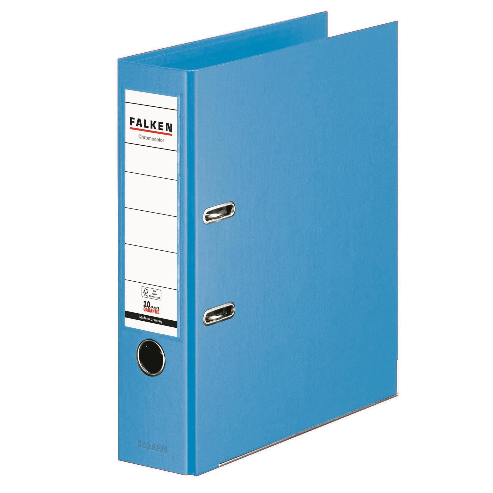 Falken Aktenordner Falken Falken Chromocolor-Voll-PP-Ordner A4, S80, mit Einsteckschild