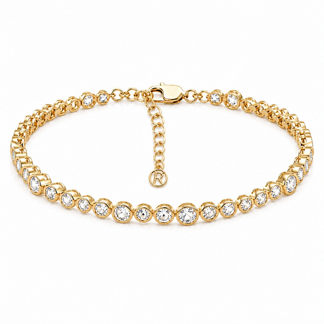 ROUGEMONT Armband Extravagantes Tennis Armband Damen Armband 20cm