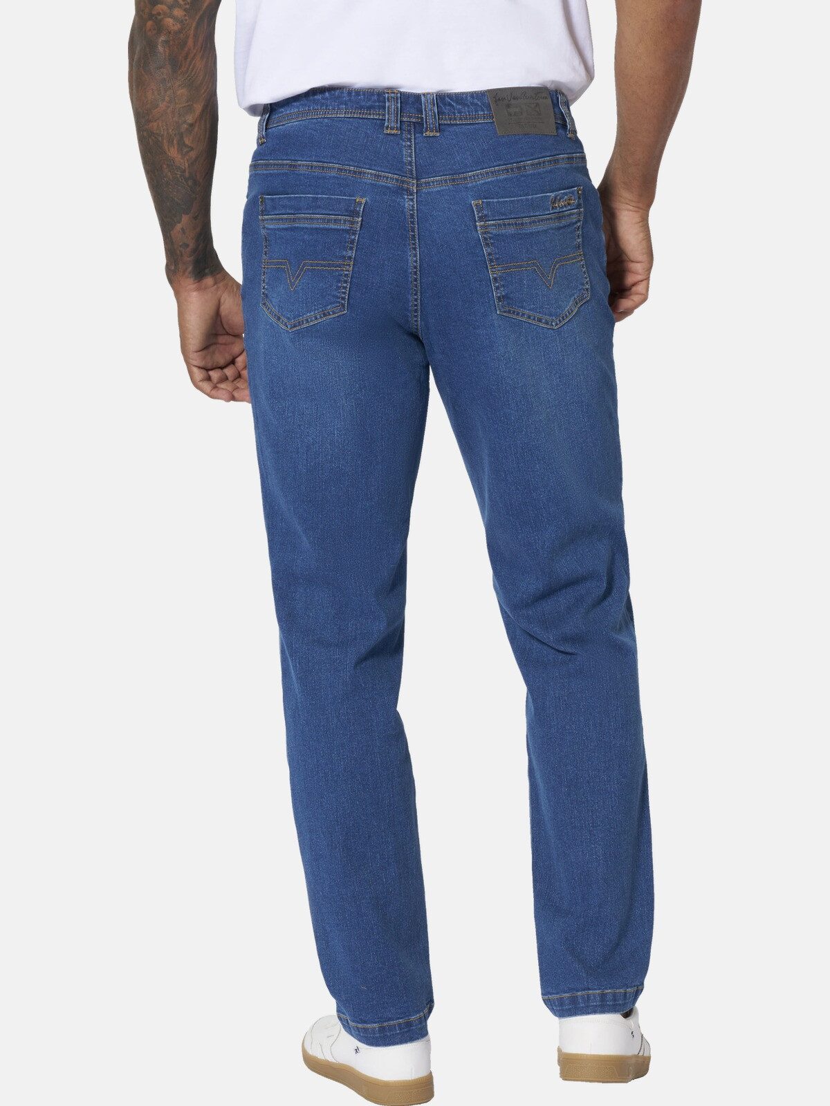 Jan Vanderstorm Comfort-fit-Jeans BOLKER mit lässigem Wascheffekt