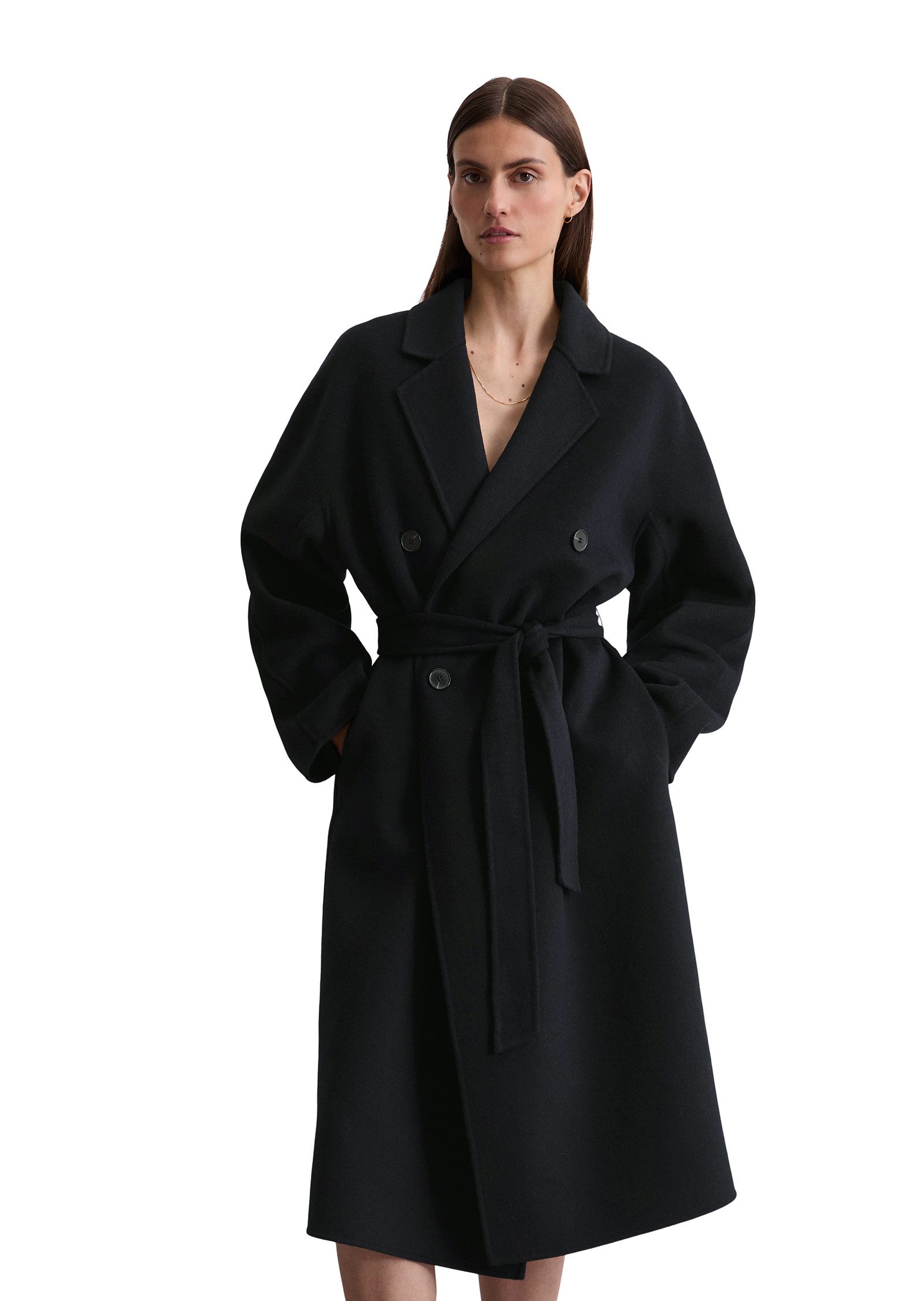 Marc O'Polo Wollmantel aus der DFB Travel Collection aus Doubleface günstig online kaufen