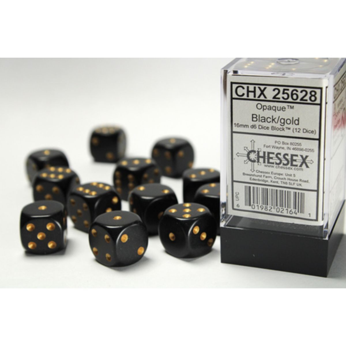 Chessex Spiel Chessex Opaque W6x12