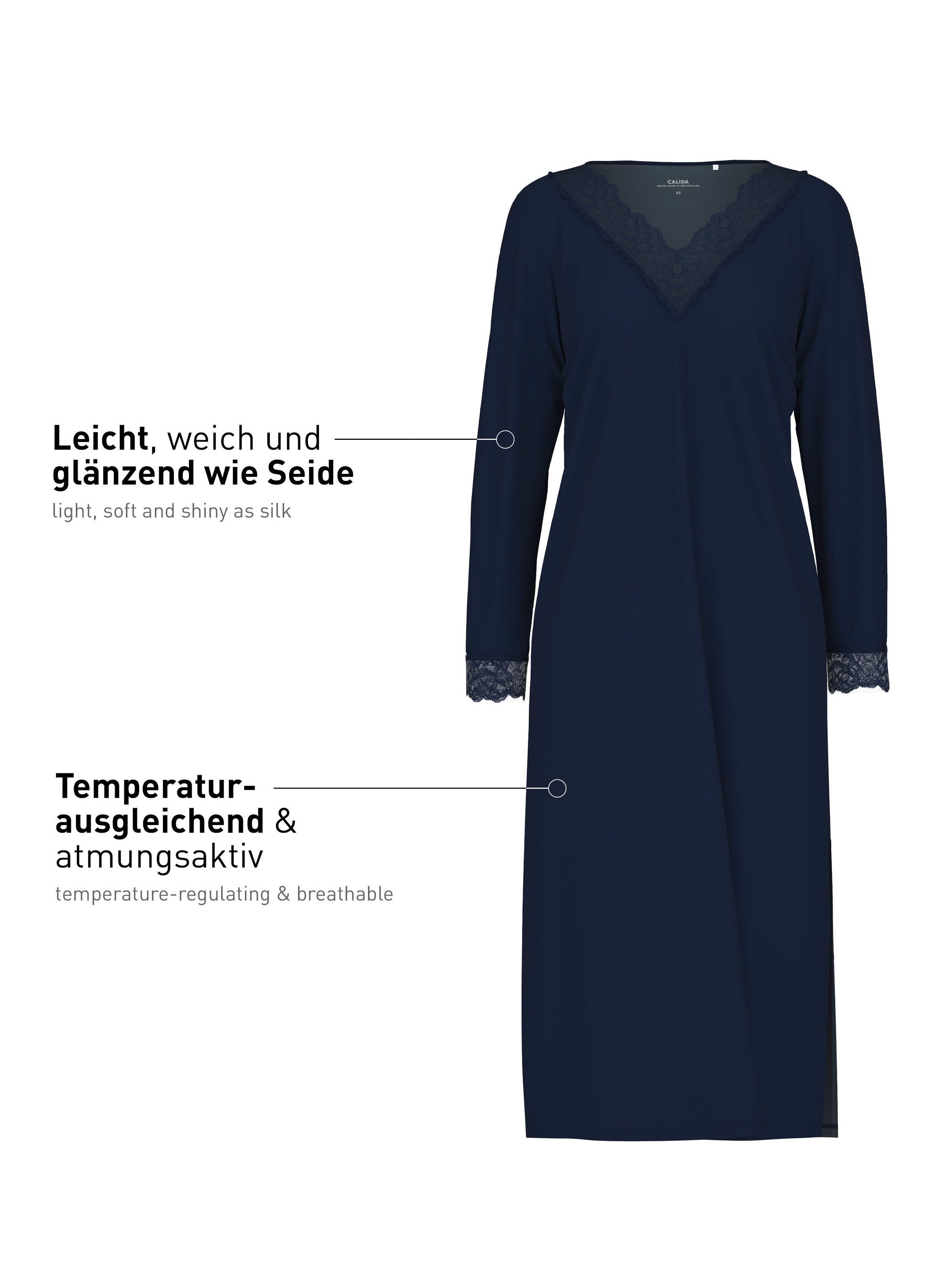 CALIDA Nachthemd Elegant Dreams Damen (1-tlg) günstig online kaufen