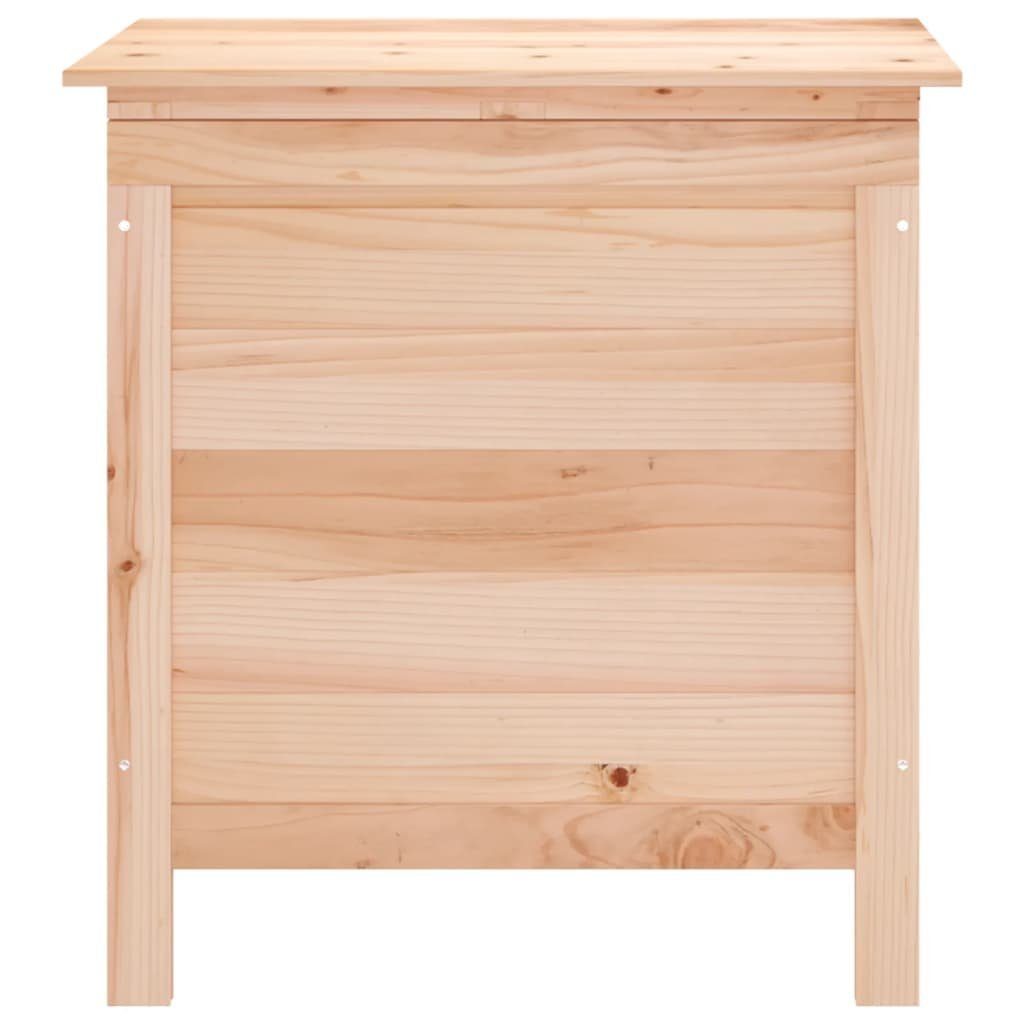 vidaXL Gartentruhe Auflagenbox Holz Auflagenbox cm Natur Kissentruhe 50x49x56,5