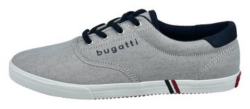 bugatti Sneaker mit Kontrastbesatz, Freizeitschuh, Halbschuh, Schnürschuh