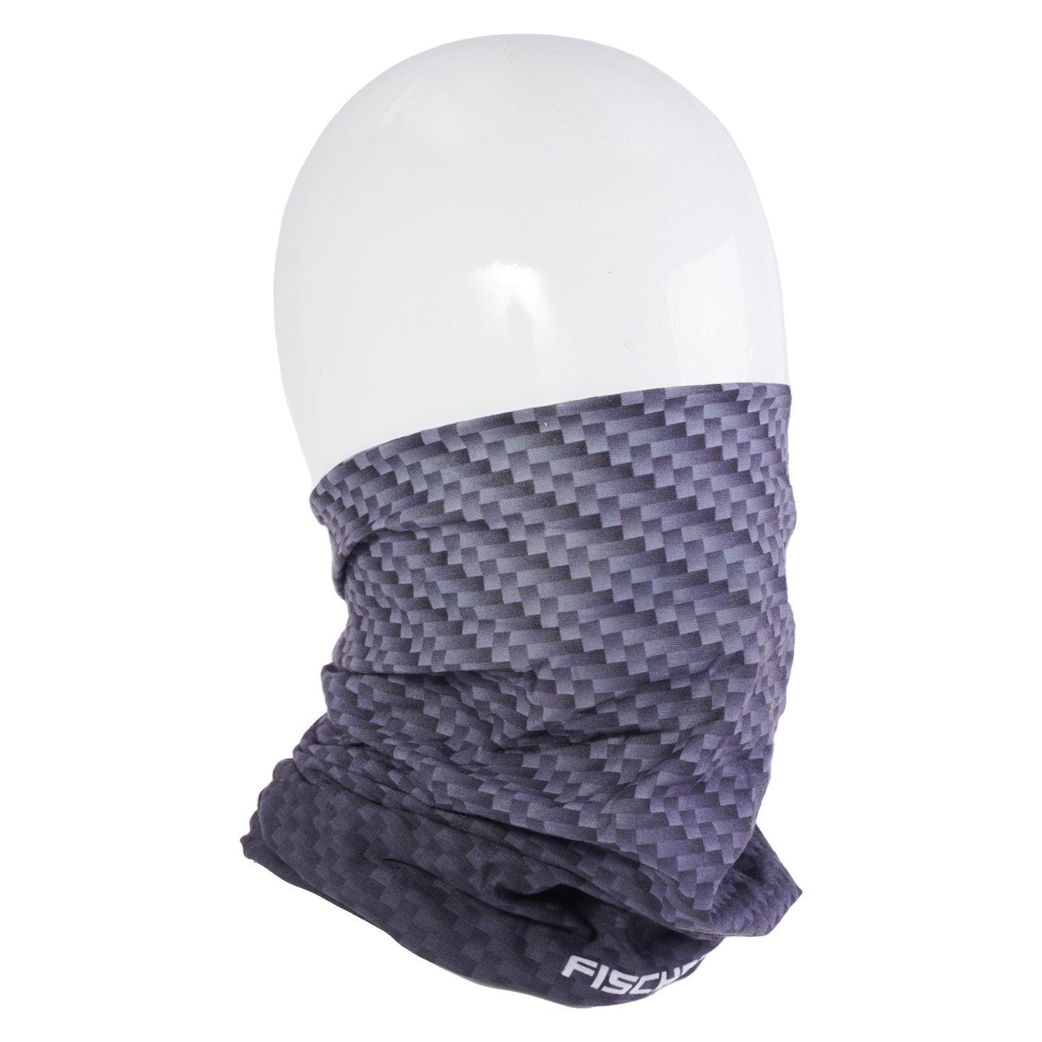 FISCHER Fahrrad Multifunktionstuch Multifunktionstuch Schlauchtuch Loop Schwarz, Schlauch-Schal Halstuch Bandana Outdoor Sport