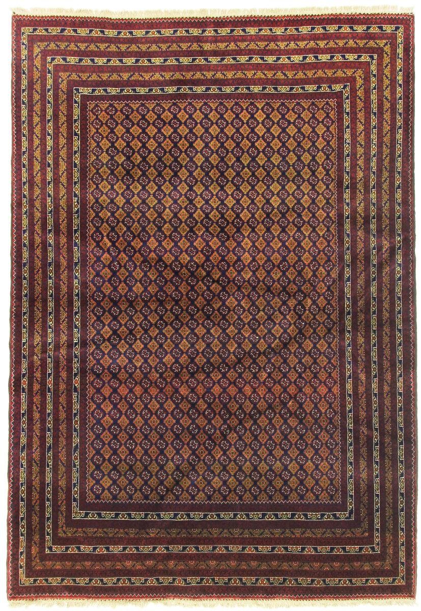 Orientteppich Afghan Mauri 199x289 Handgeknüpfter Orientteppich, Nain Trading, rechteckig, Höhe: 6 mm