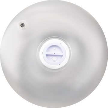 Schwaiger Gartenlounge-Hocker 660180 (Outdoor-Sitzhocker, als Sitzhocker oder Fußablage geeignet), aufblasbar, LED Beleuchtung