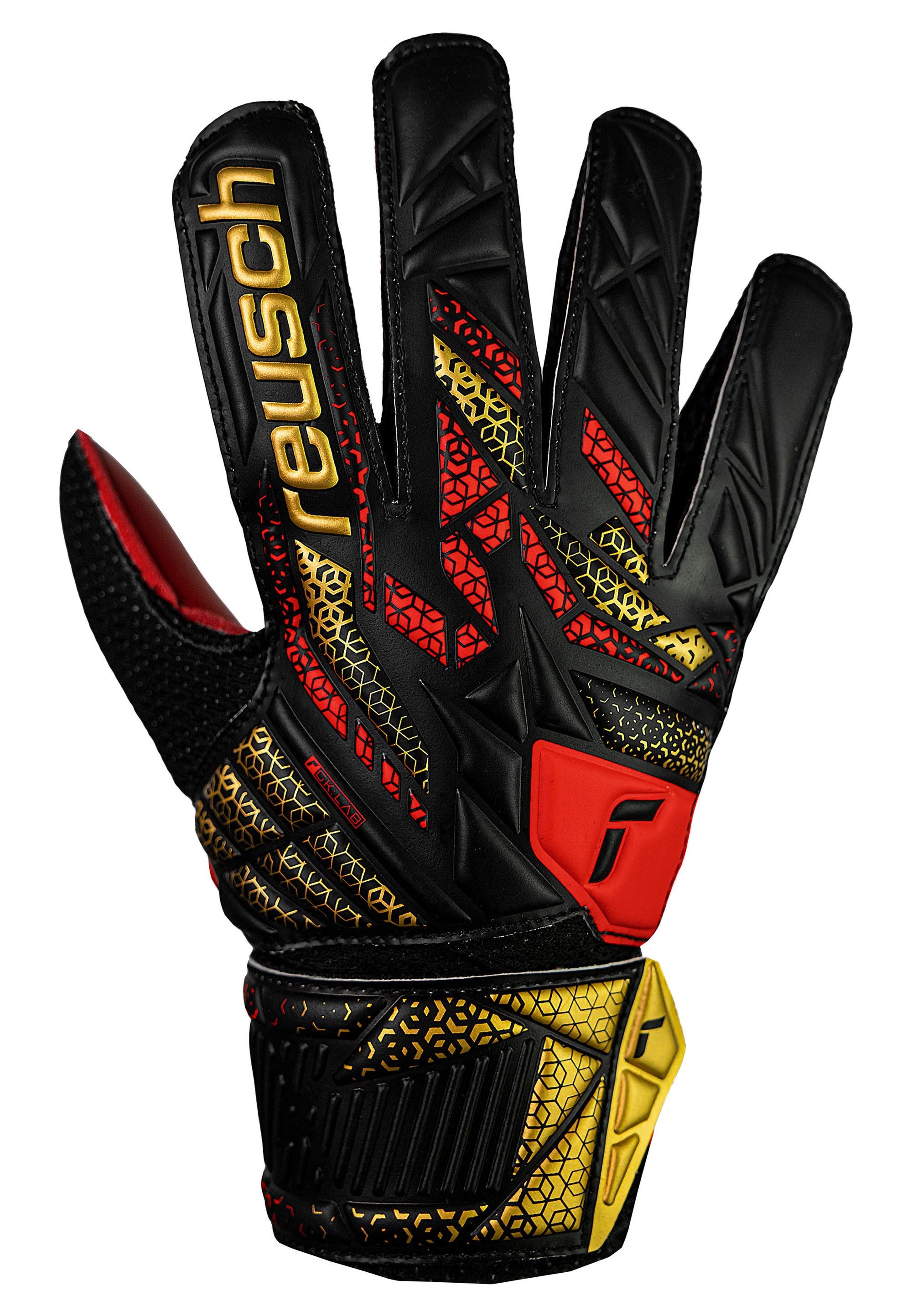 Reusch Torwarthandschuhe Attrakt Solid Junior mit Expanse Cut