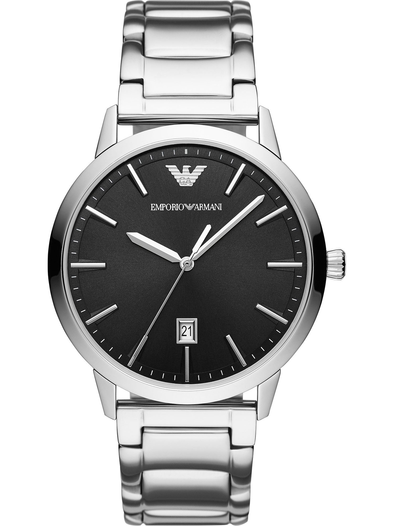 Emporio Armani Quarzuhr Emporio Armani Herren-Uhren Analog Quarz günstig online kaufen