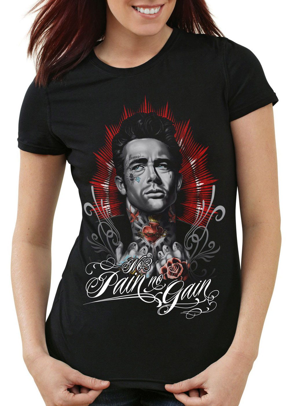style3 T-Shirt Dean James Tattoo tattoo günstig online kaufen
