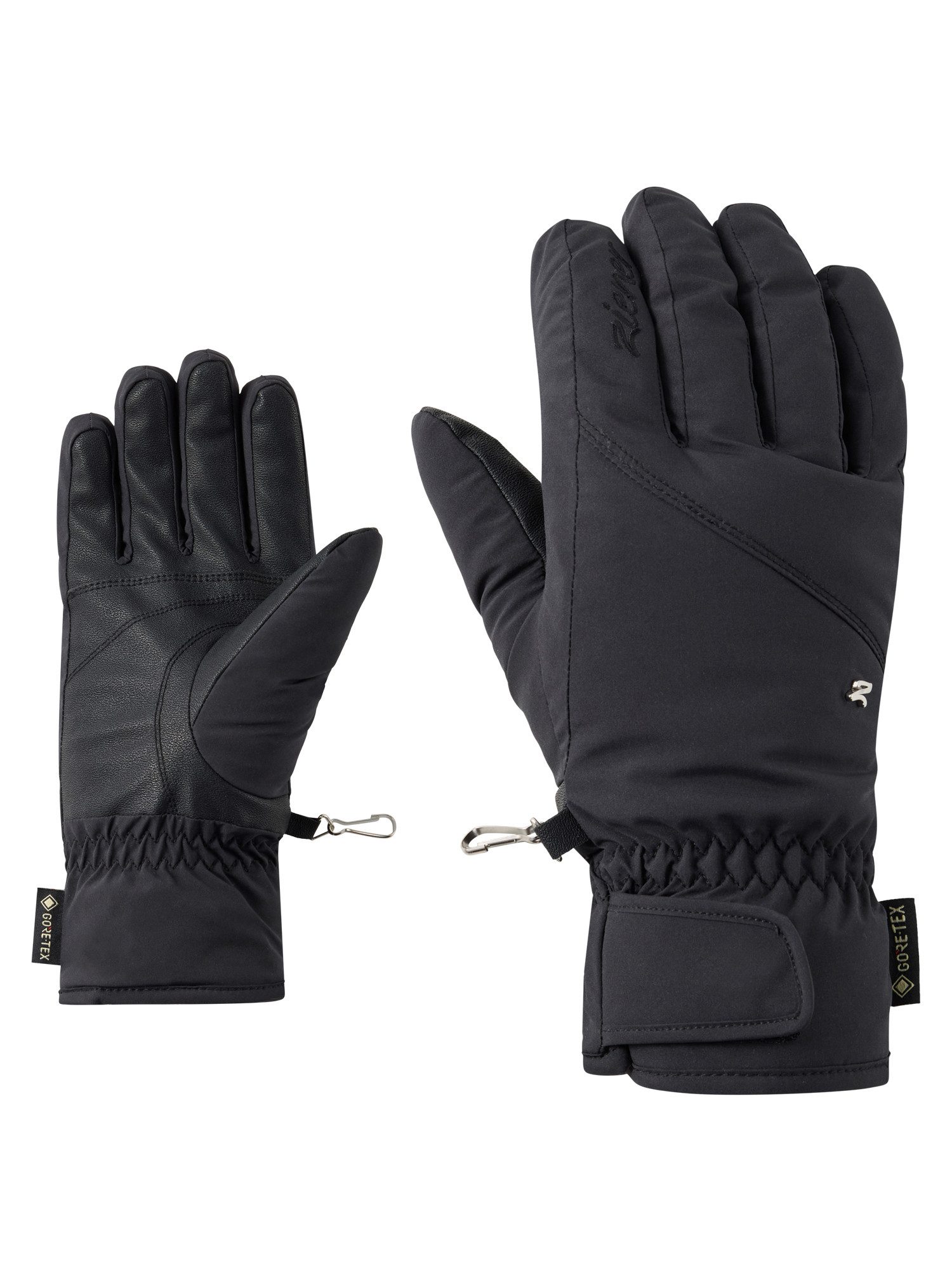 Ziener Skihandschuhe KATYMY-Z GORE‑TEX® DAMEN wasserdicht, winddicht, atmungsaktiv, wärmendes Plüschfutter