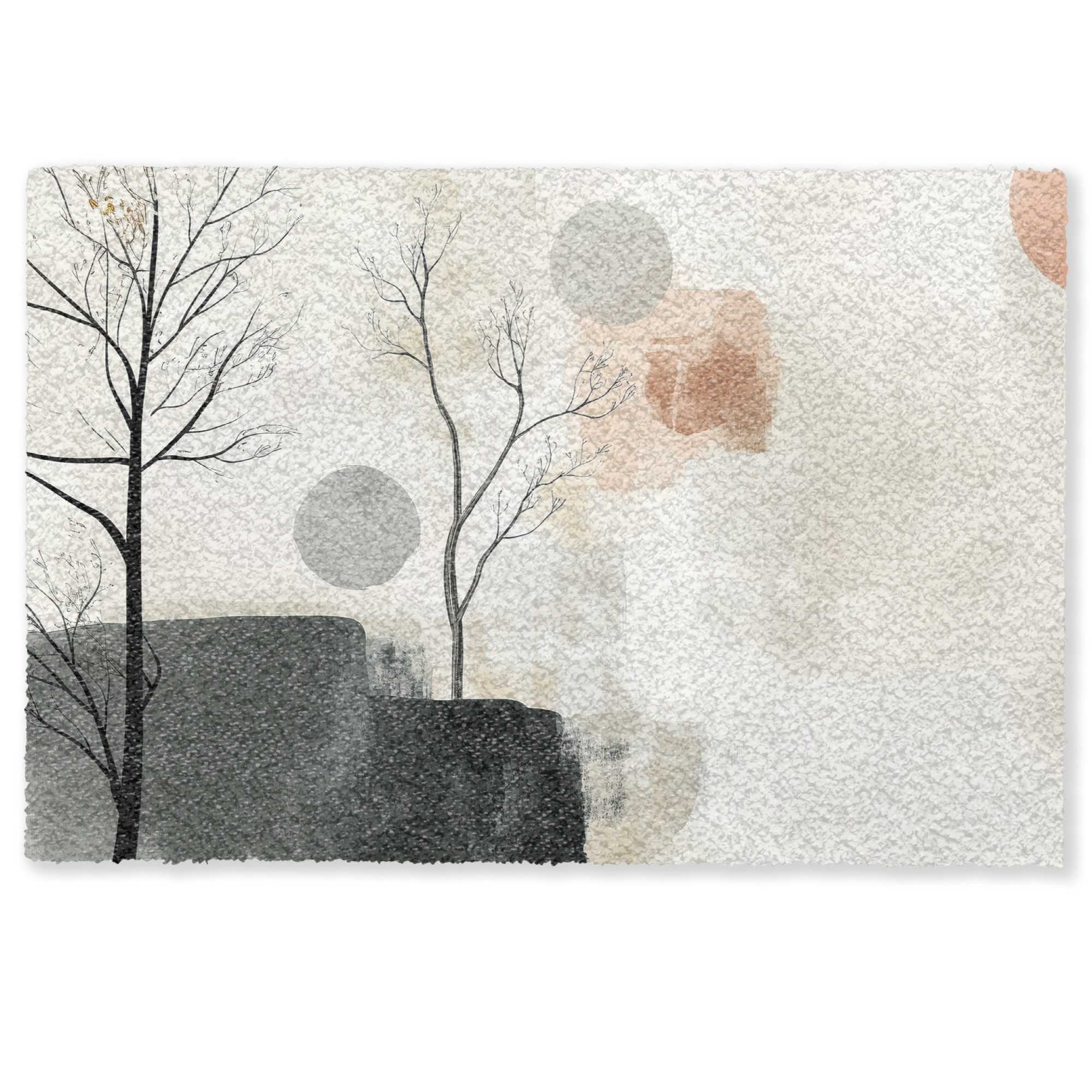 MuchoWow Fußmatte Wabi sabi - Beige günstig online kaufen