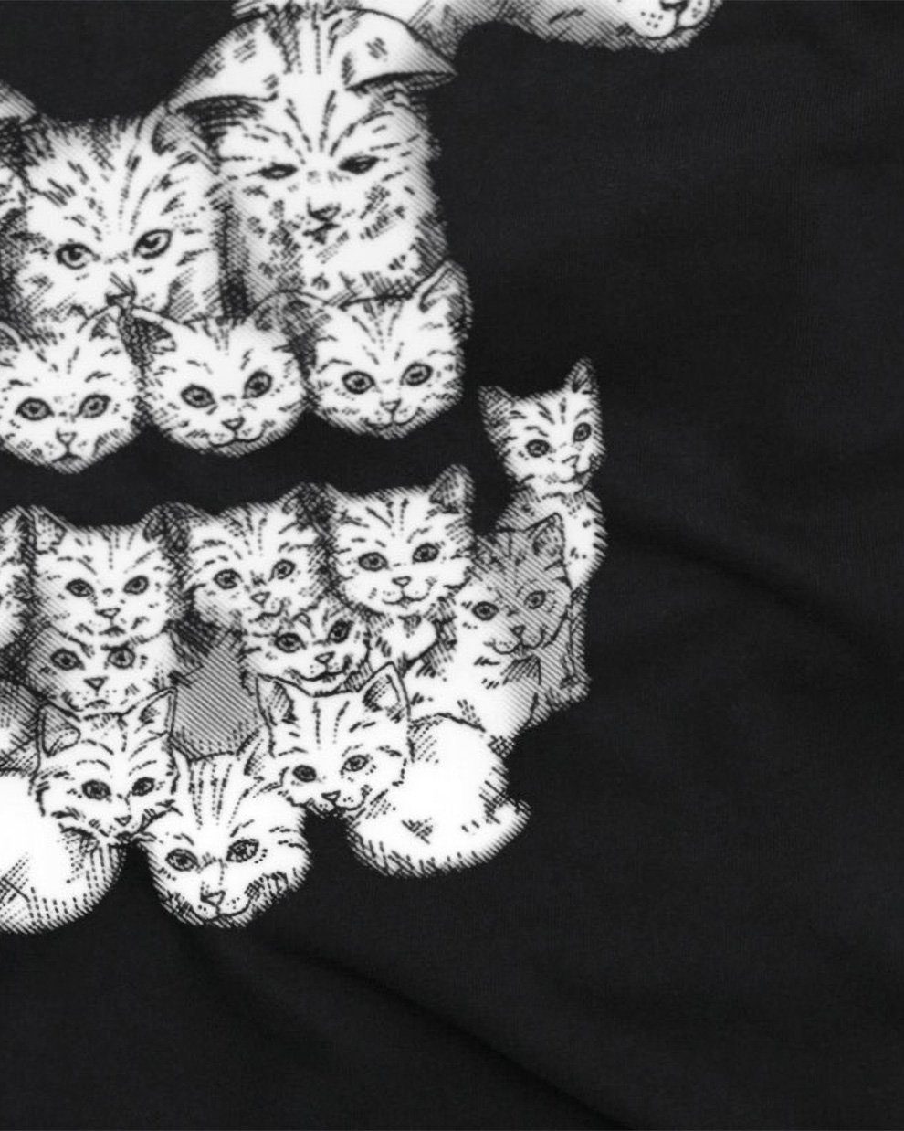 style3 T-Shirt Cat Skull katze miez günstig online kaufen