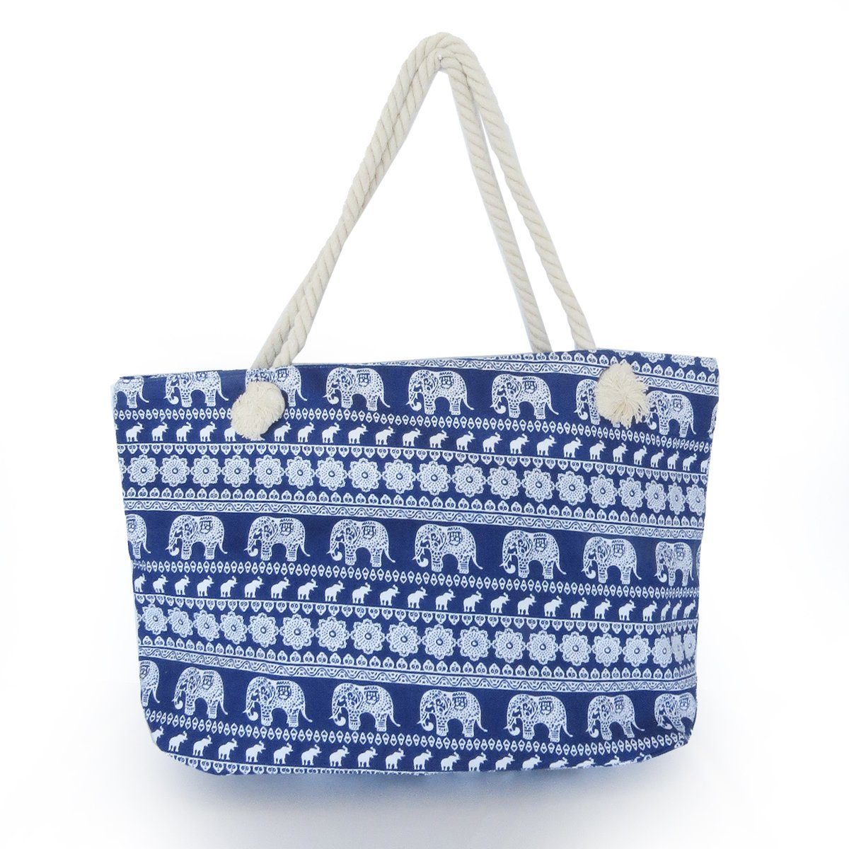 blau Tasche "Elefant" Strandtasche Umhängetasche Originelli Sonia Beachbag