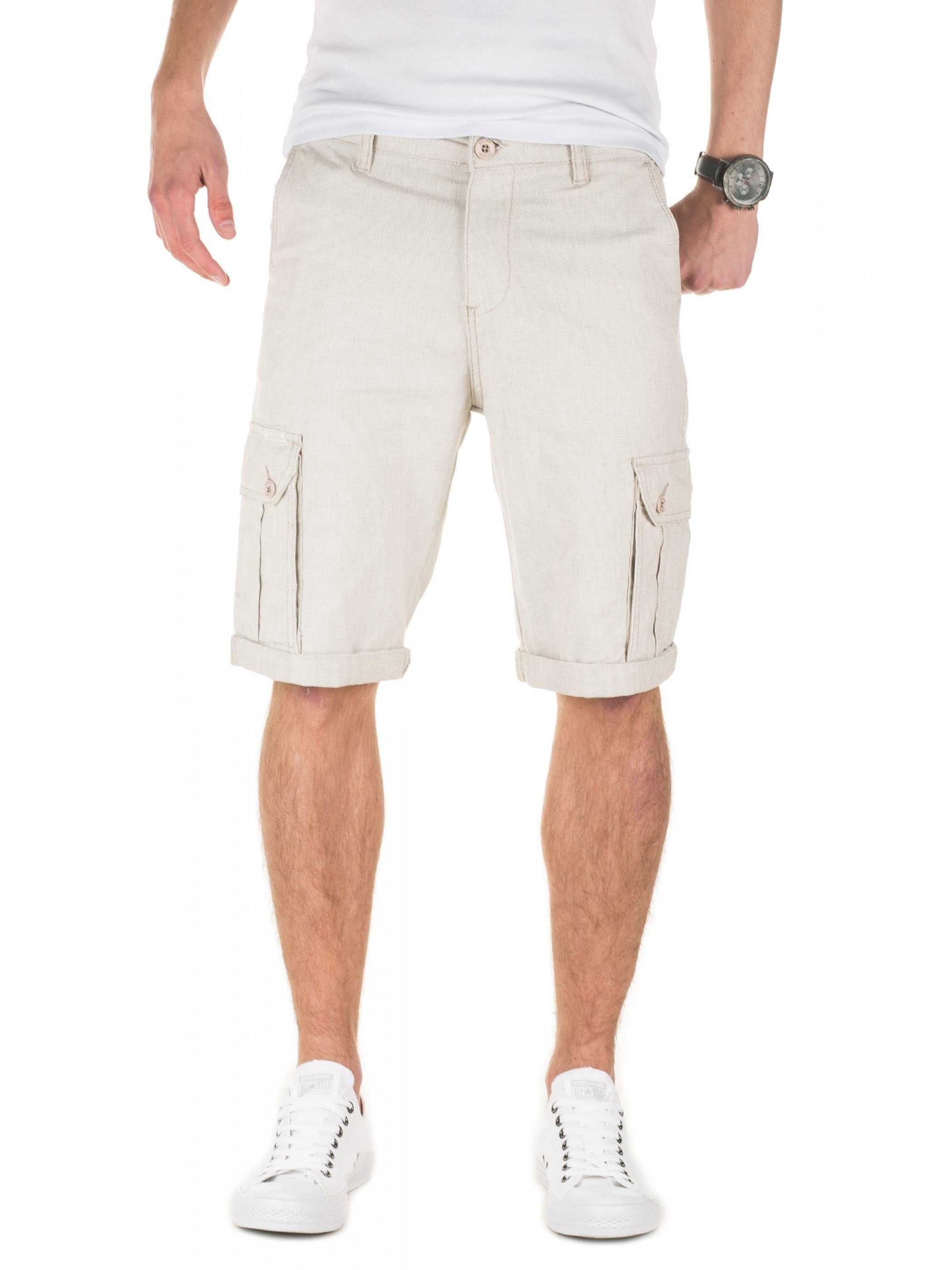 Yazubi Shorts Cargo Shorts 144500) Daniel Beige (moonstruck