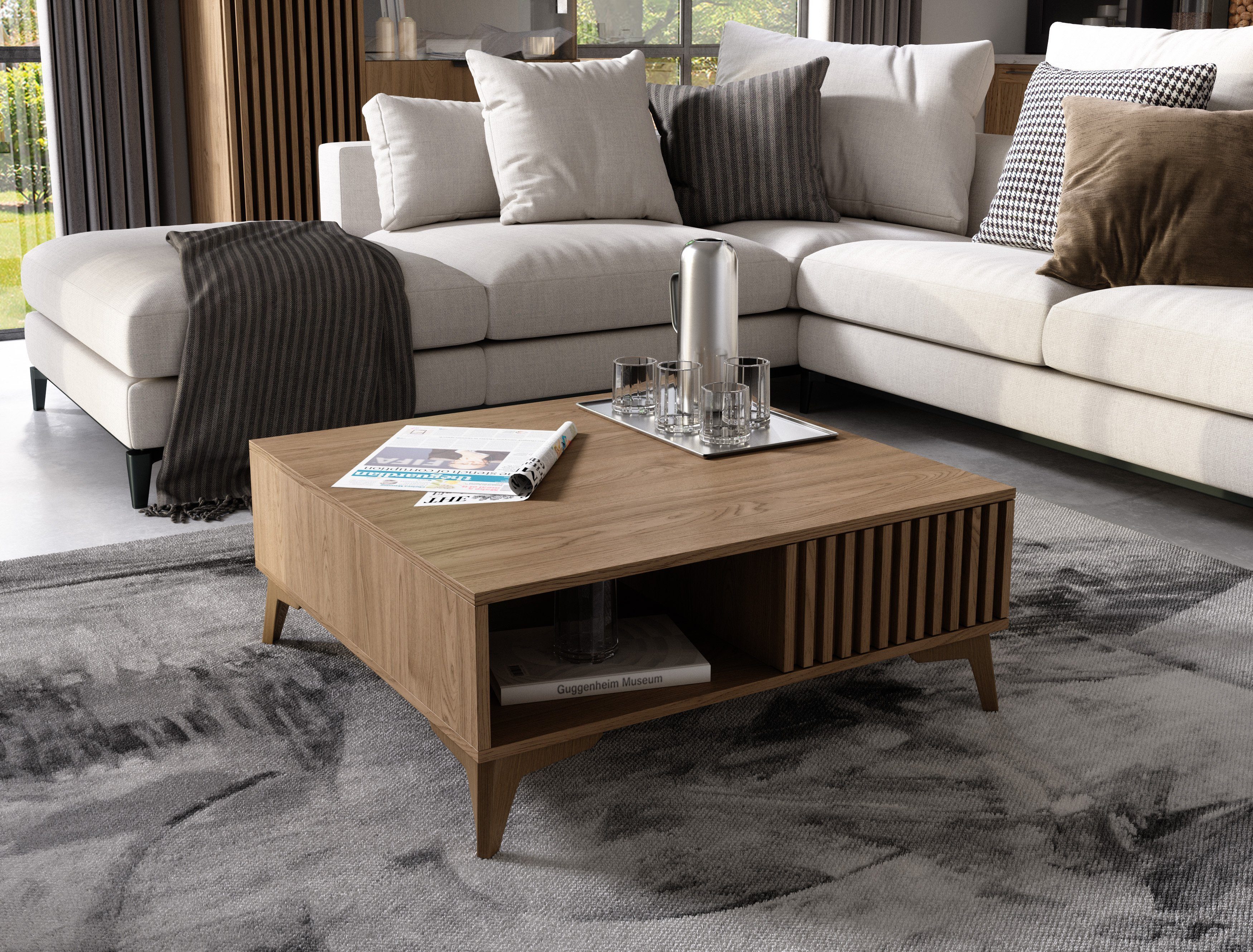 MOEBLO Couchtisch Entia (Eiche Artisan mit günstig online kaufen
