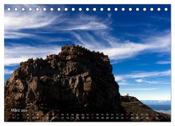 CALVENDO Wandkalender La Palma (Tischkalender 2024 DIN A5 quer), CALVENDO Monatskalender