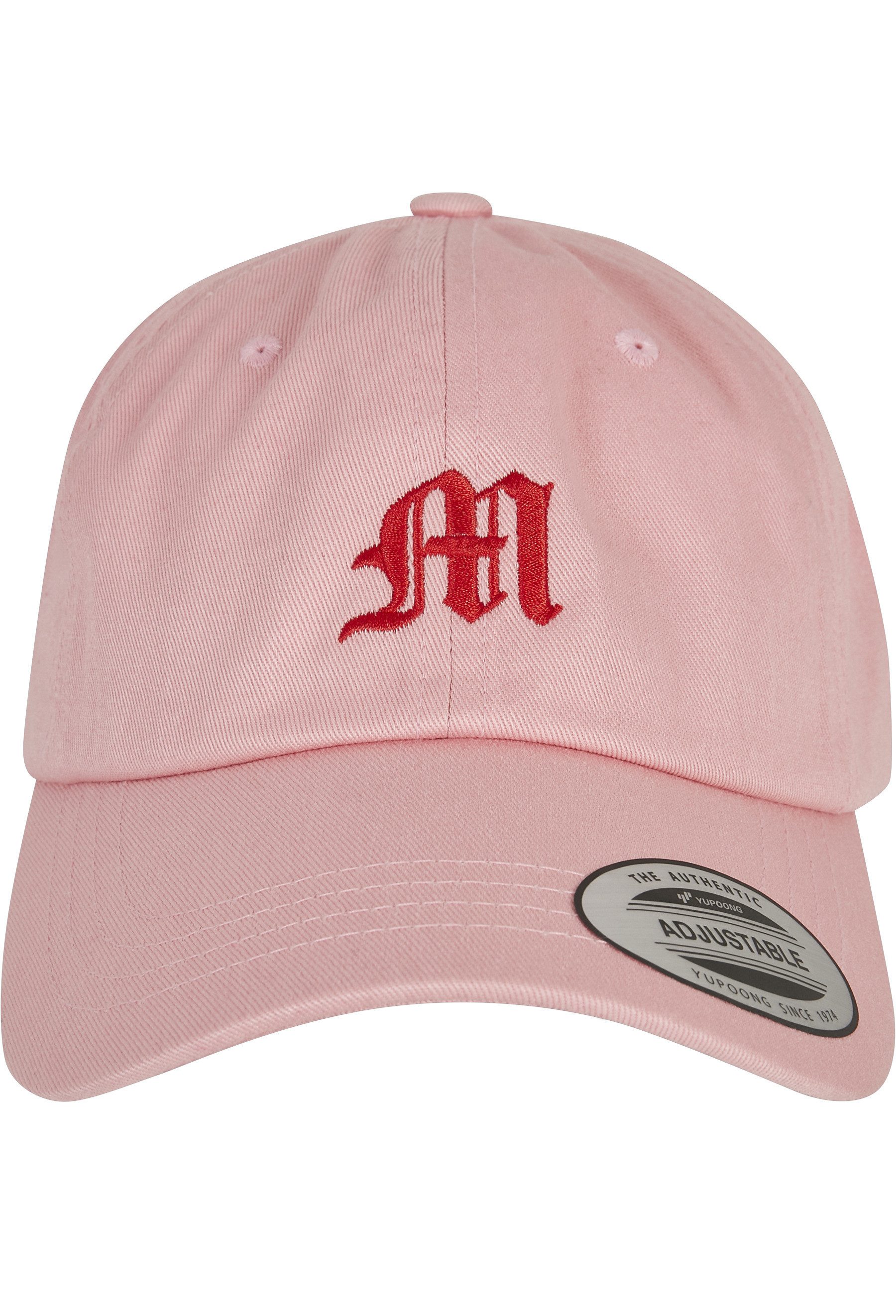 MisterTee Snapback Cap MisterTee Unisex Letter Pink Low Profile Cap
