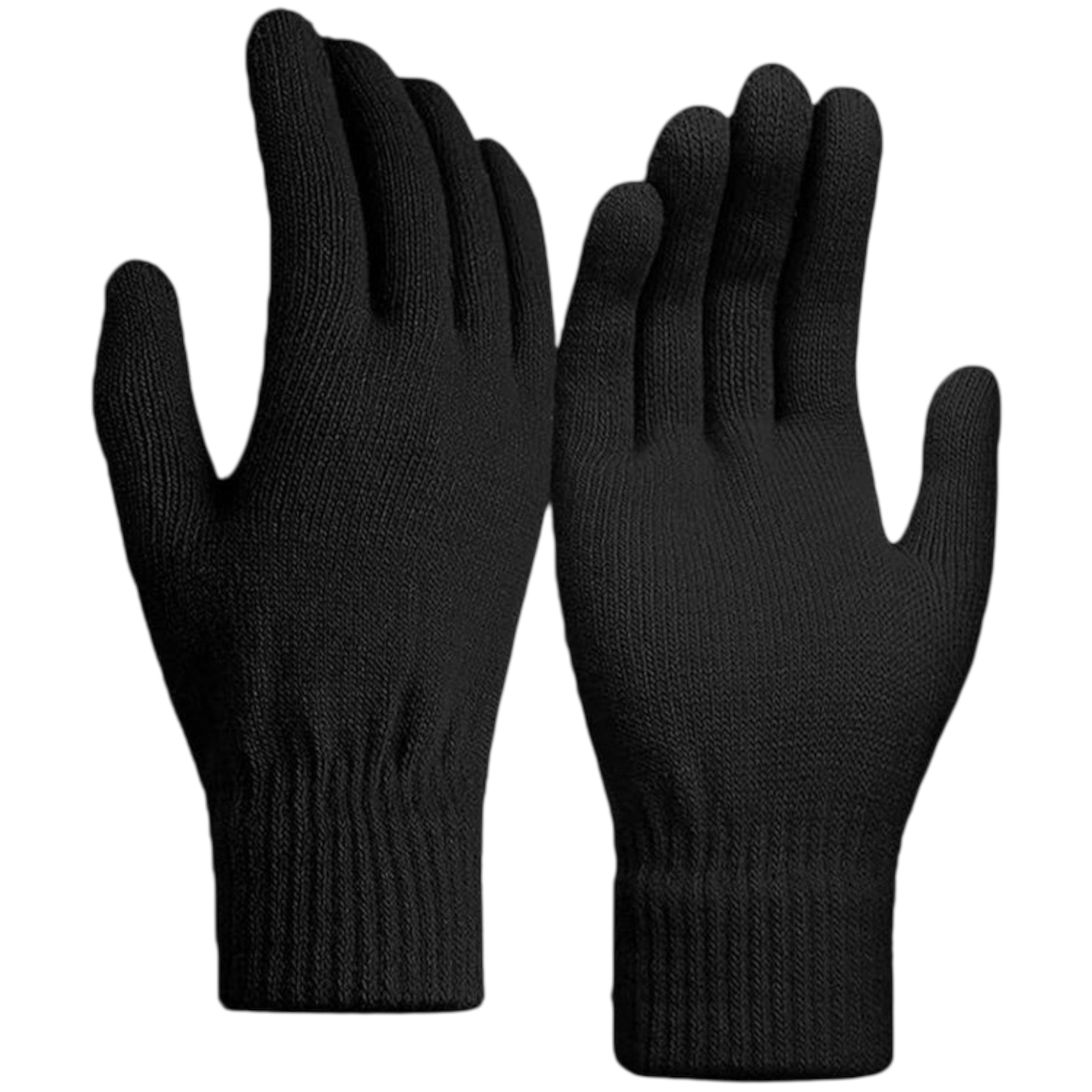herémood Strickhandschuhe Winterhandschuhe Damen Herren Warme Thermo Outdoor Winter (Thermo Winterhandschuhe gestrickt - Damen Herren Unisex, Atmungsaktiv, Kälteschutz, weich & robust – Perfekte Geschenk)