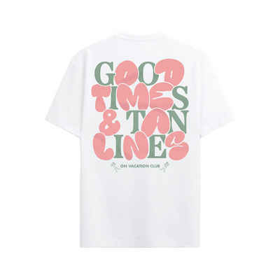On Vacation Club T-Shirt Bubbly Good Times (1-tlg., kein Set)