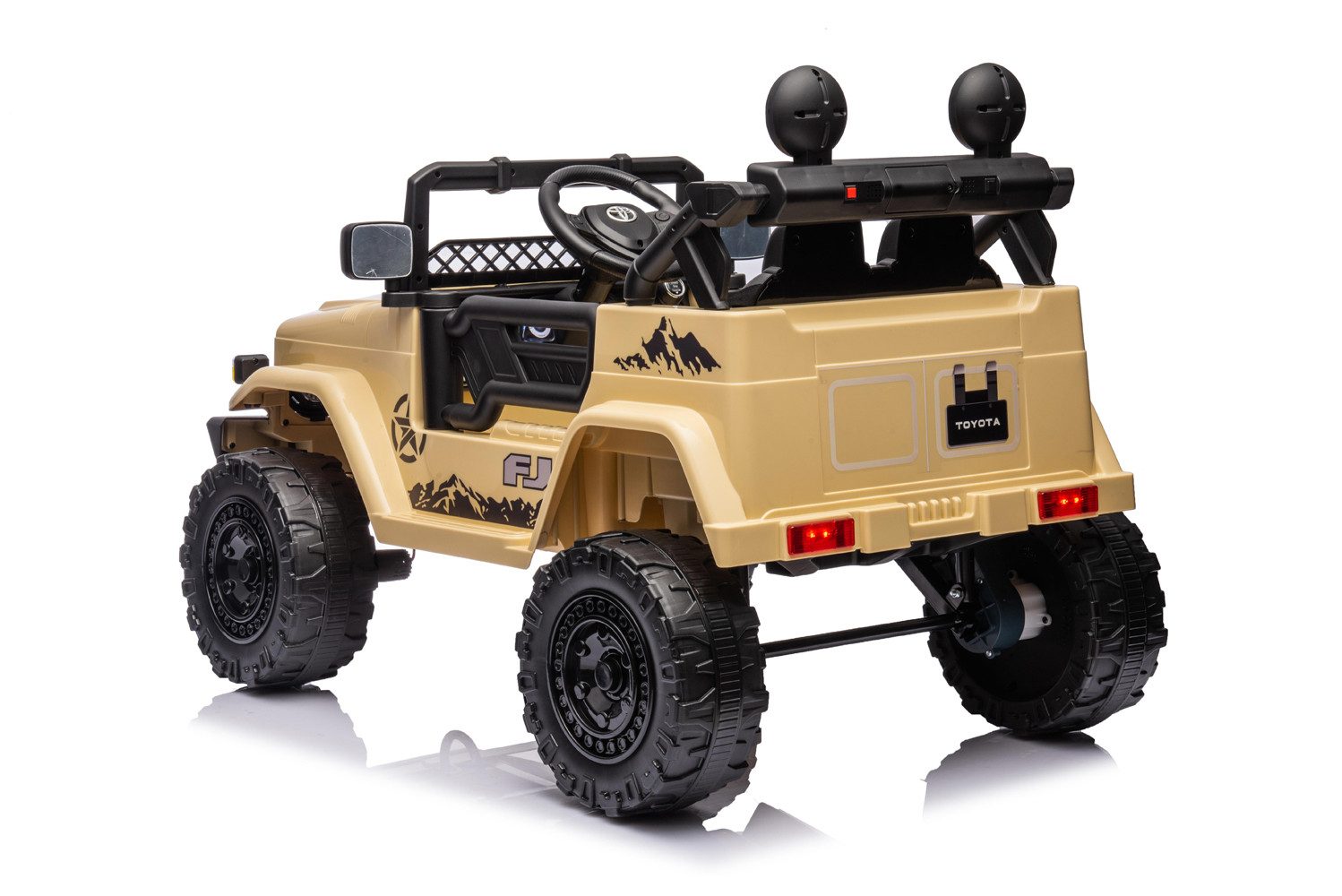 Smarty Elektro-Kinderauto Elektro Kinderauto TOYOTA FJ mit Lizenz Allrad 4x25W