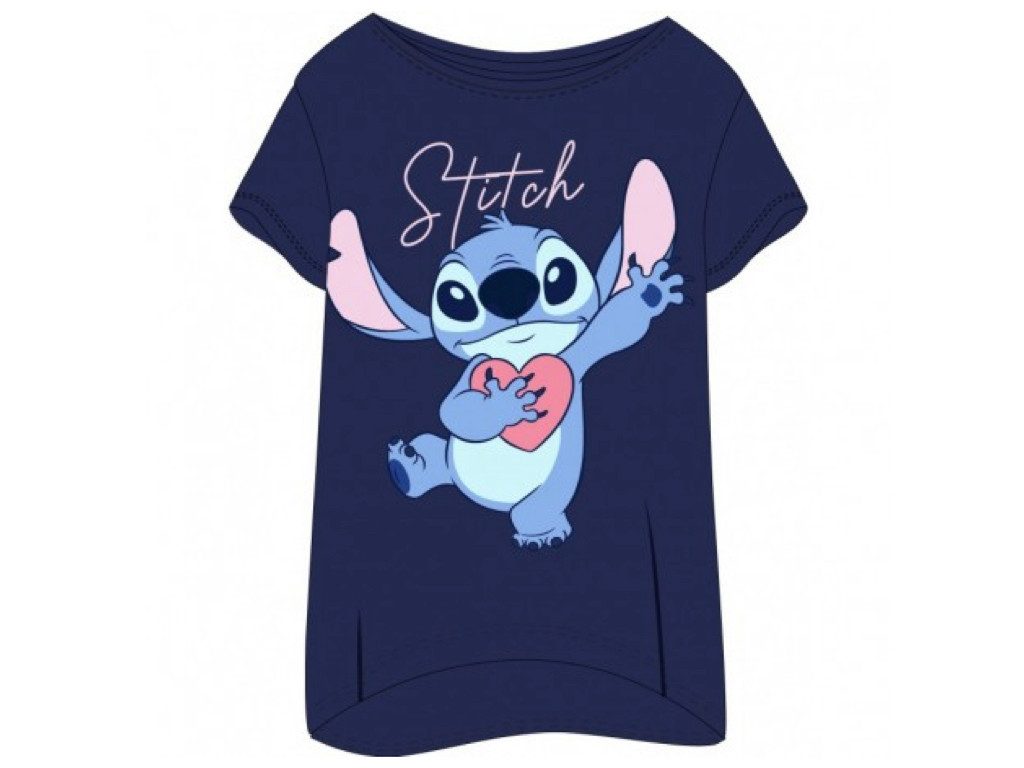 Stitch Nachthemd mit Herz dunkelblau und günstig online kaufen