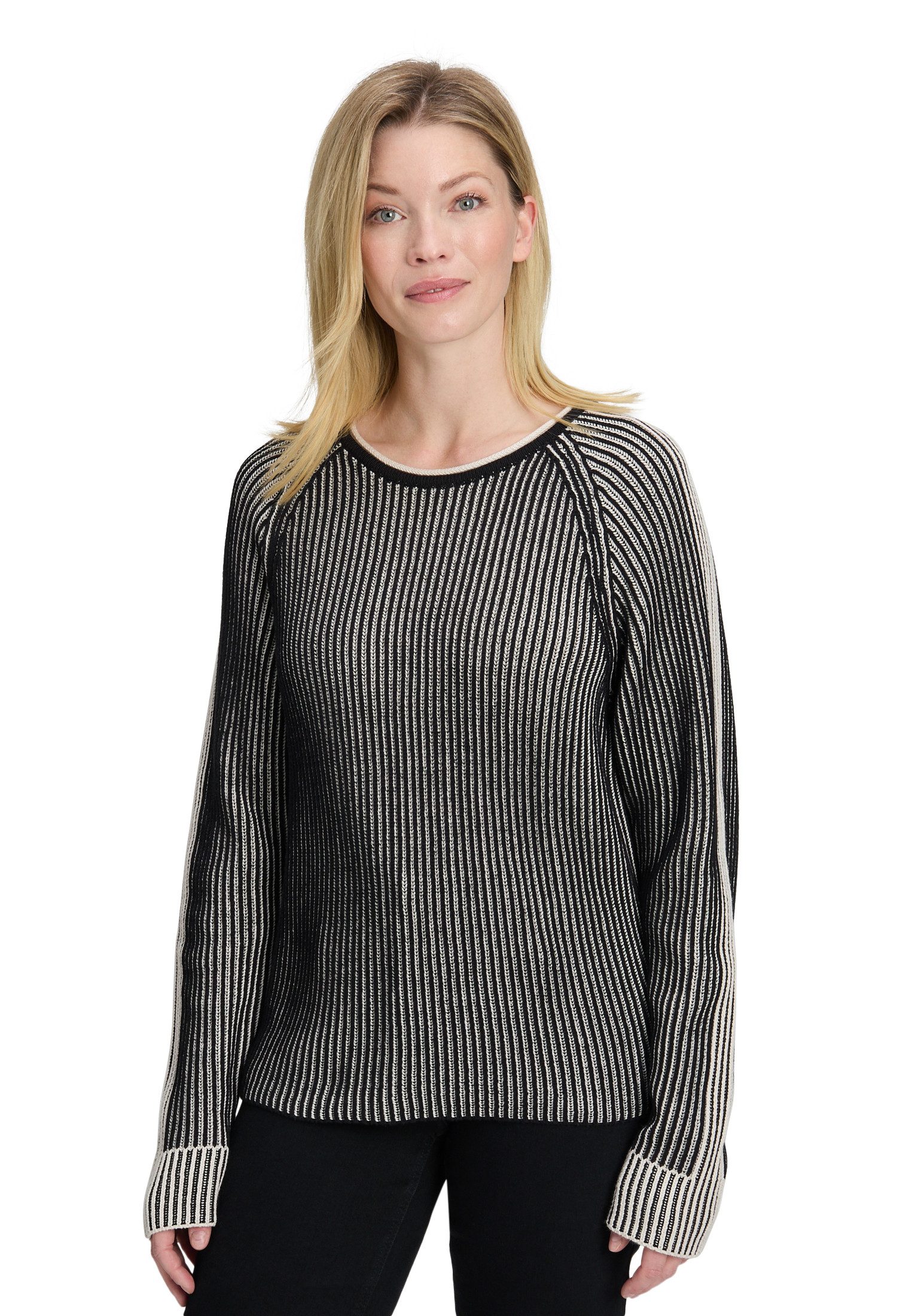 Betty Barclay Strickpullover Damen Grobstrick-Pullover mit Rippenstruktur ( günstig online kaufen