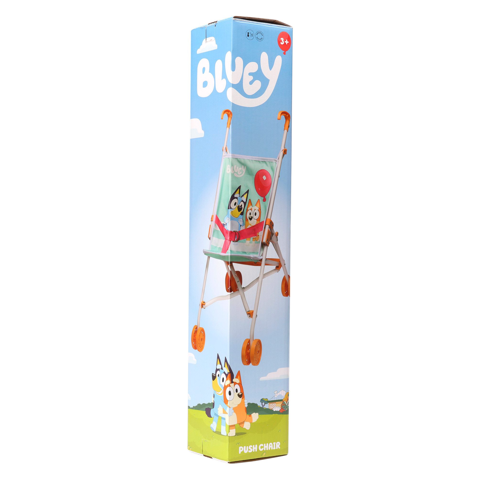 Micki Puppenwagen Bluey und Bingo