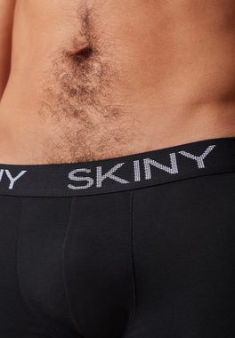 Skiny Retro Boxer 6er Pack Cotton (Spar-Set, 6-St) Retro Short / Pant - Baumwolle - Ohne Eingriff - Körpernaher Passform