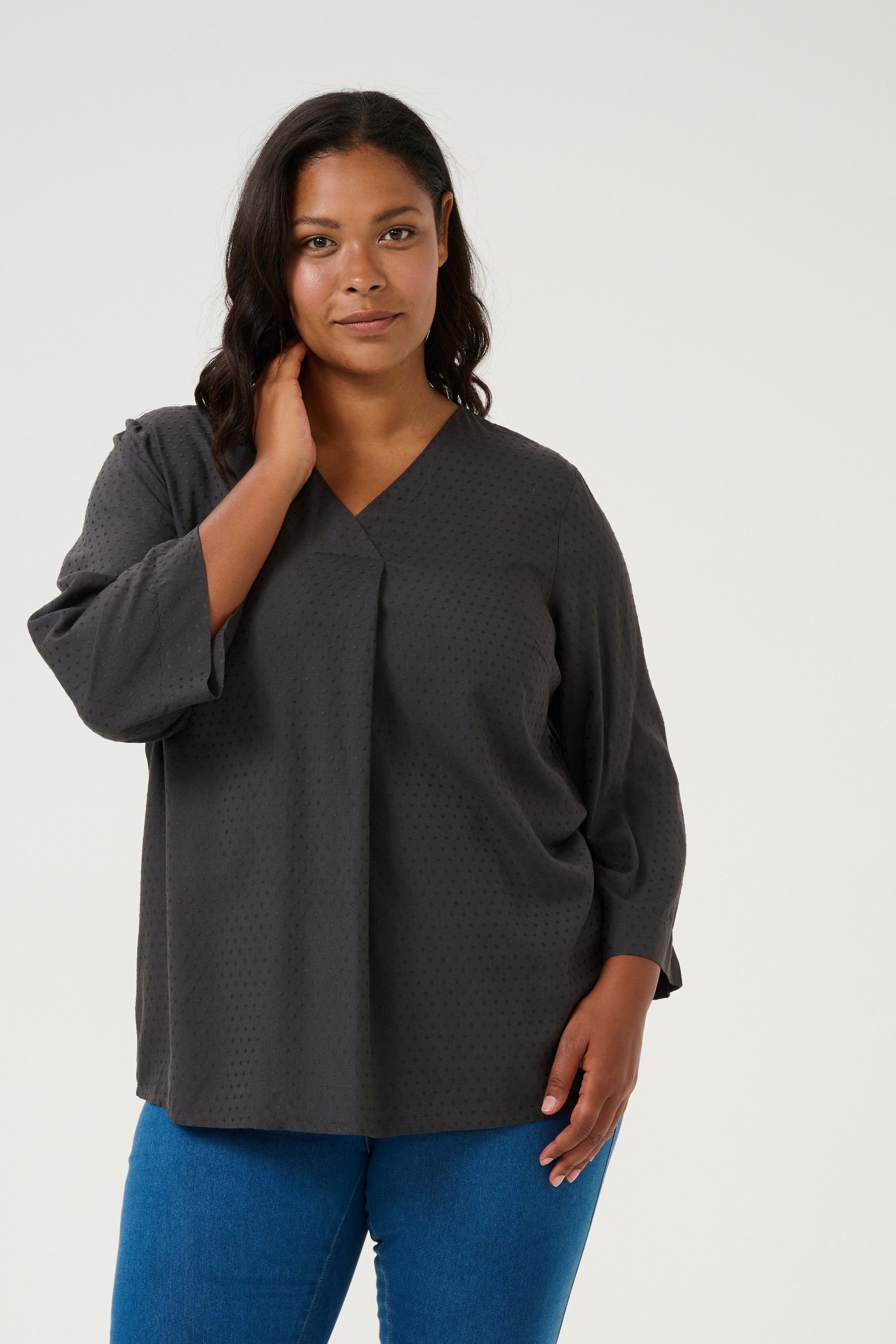 Langarmbluse Langarm-Bluse KCelse