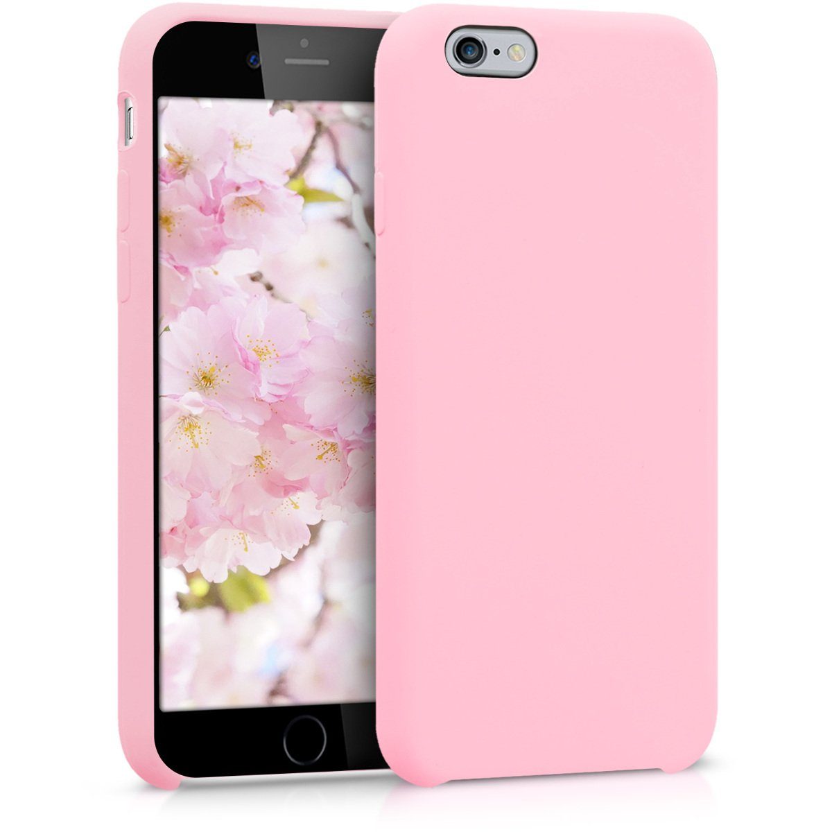 kwmobile Handyhülle Handyhülle für Apple iPhone 6 / 6S Hülle, Weiches Handy Silikon Case - Schutzhülle Cover