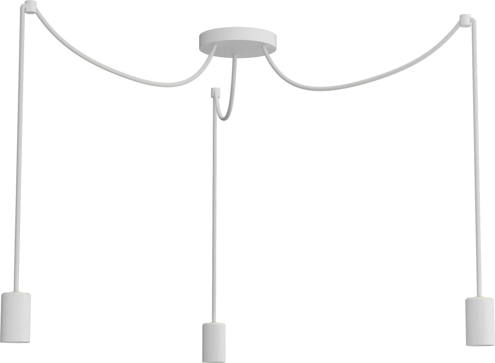 SEGULA Pendelleuchte SPYDER 3-Wave white, ohne Leuchtmittel