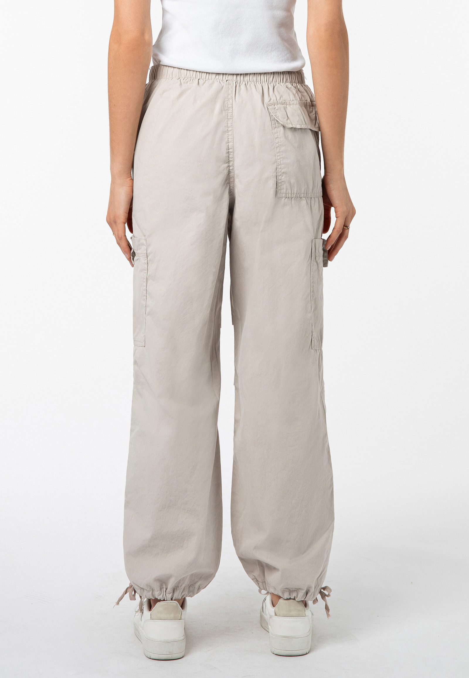 SUBLEVEL Cargohose Damen Hose Parachute-Style Baggy, günstig online kaufen