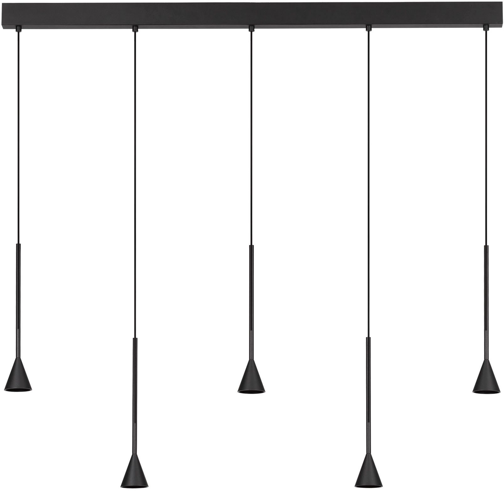 Nova Luce LED-Hängeleuchte NET, LED fest integriert, Warmweiß