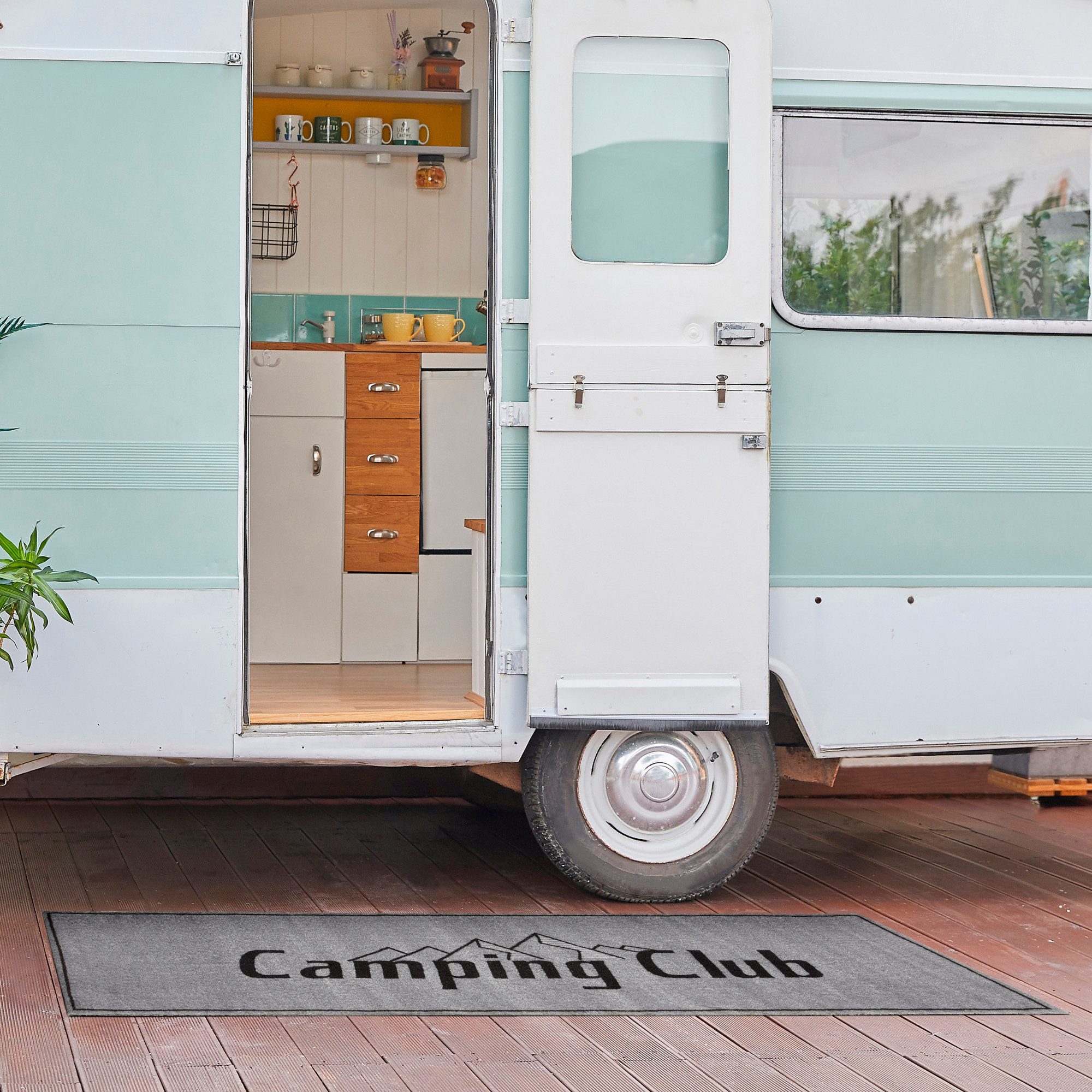 my home Läufer Camping, rechteckig, Höhe: günstig online kaufen