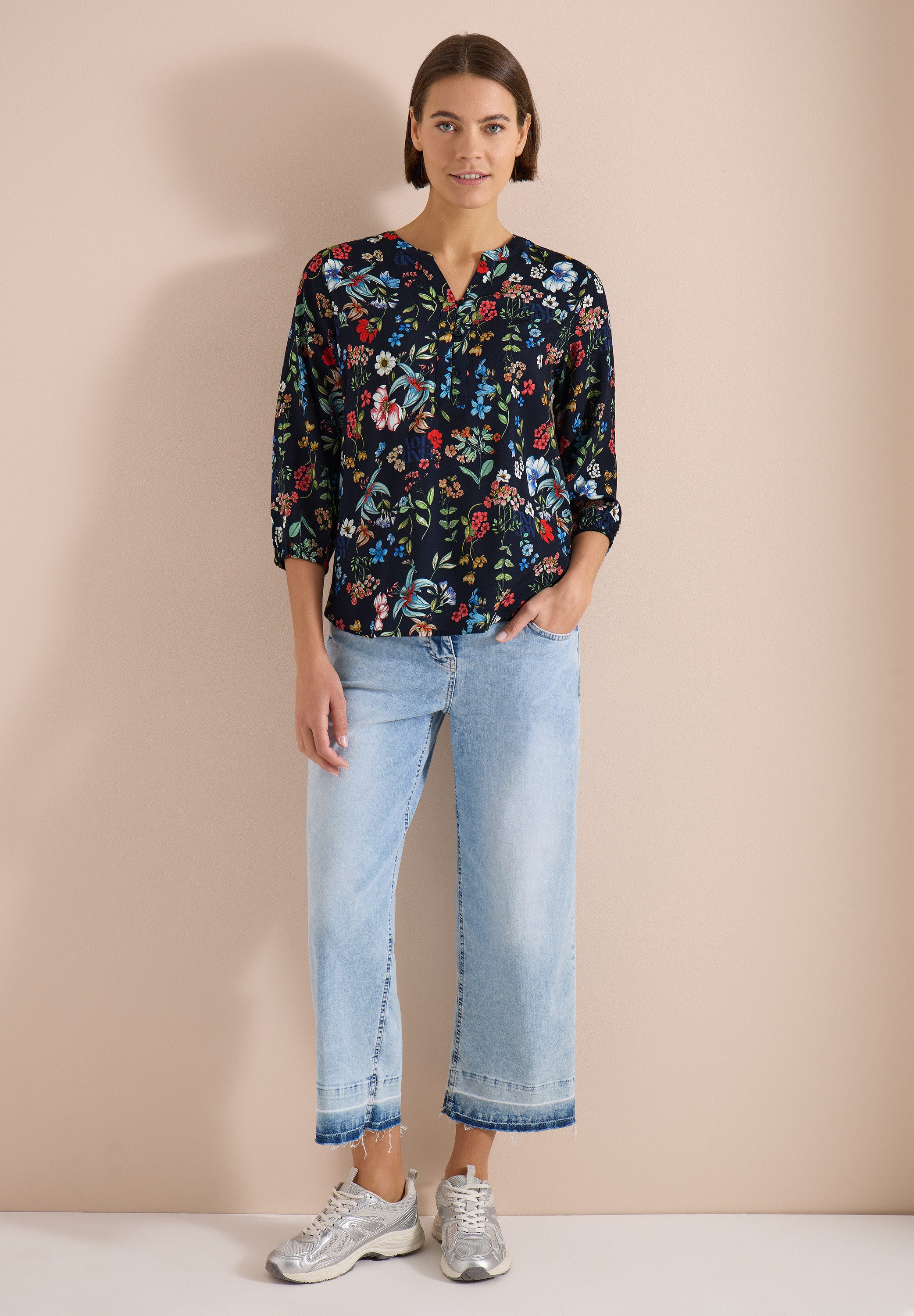 CECIL Klassische Bluse aus softer Viskose