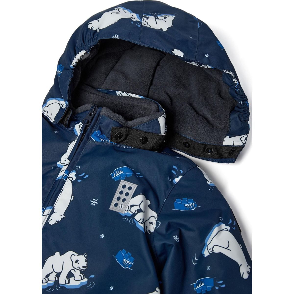 LEGO® kidswear Schneeoverall LEGO FLYVERDRAGT – LWJERI 704 Perfekter Schneeanzug für Kinder, der Komfort und Sicherheit beim