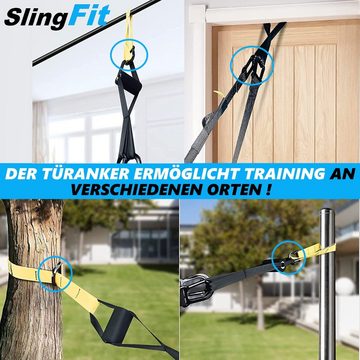 MAVURA Schlingentrainer SlingFit Schlingentrainer-Set Widerstandsbänder Fitnessbänder, Sling Trainer Suspension Straps